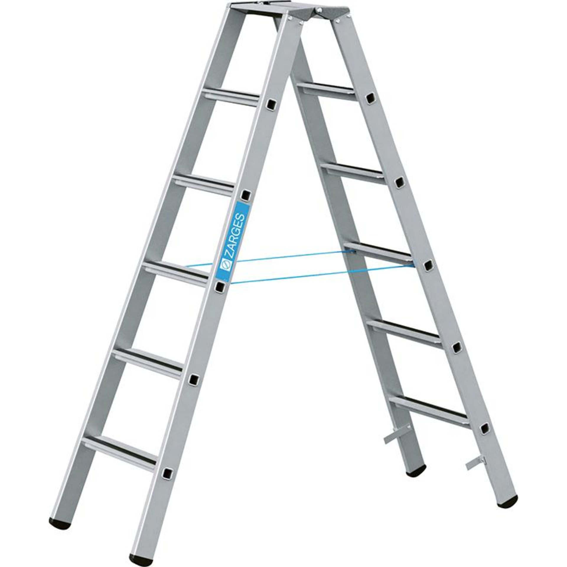 Stufenleiter Saferstep B 2x6 Stufen Leiterlänge 1,70 m Arbeitshöhe 3,05 m ZARGES