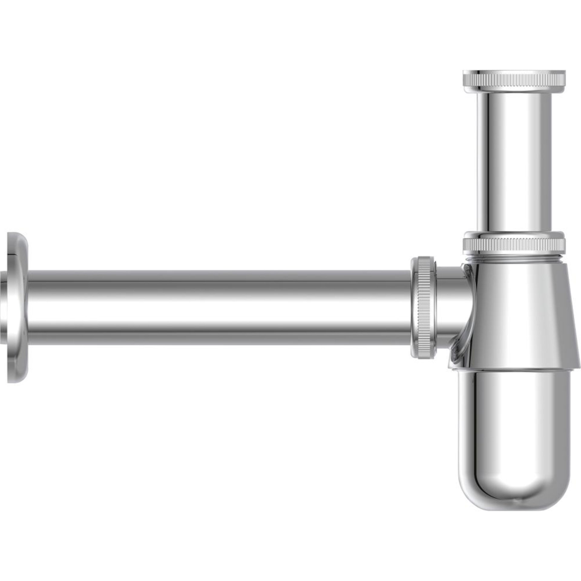 Flaschensiphon, Chrom, 1 1/4" x 32 mm