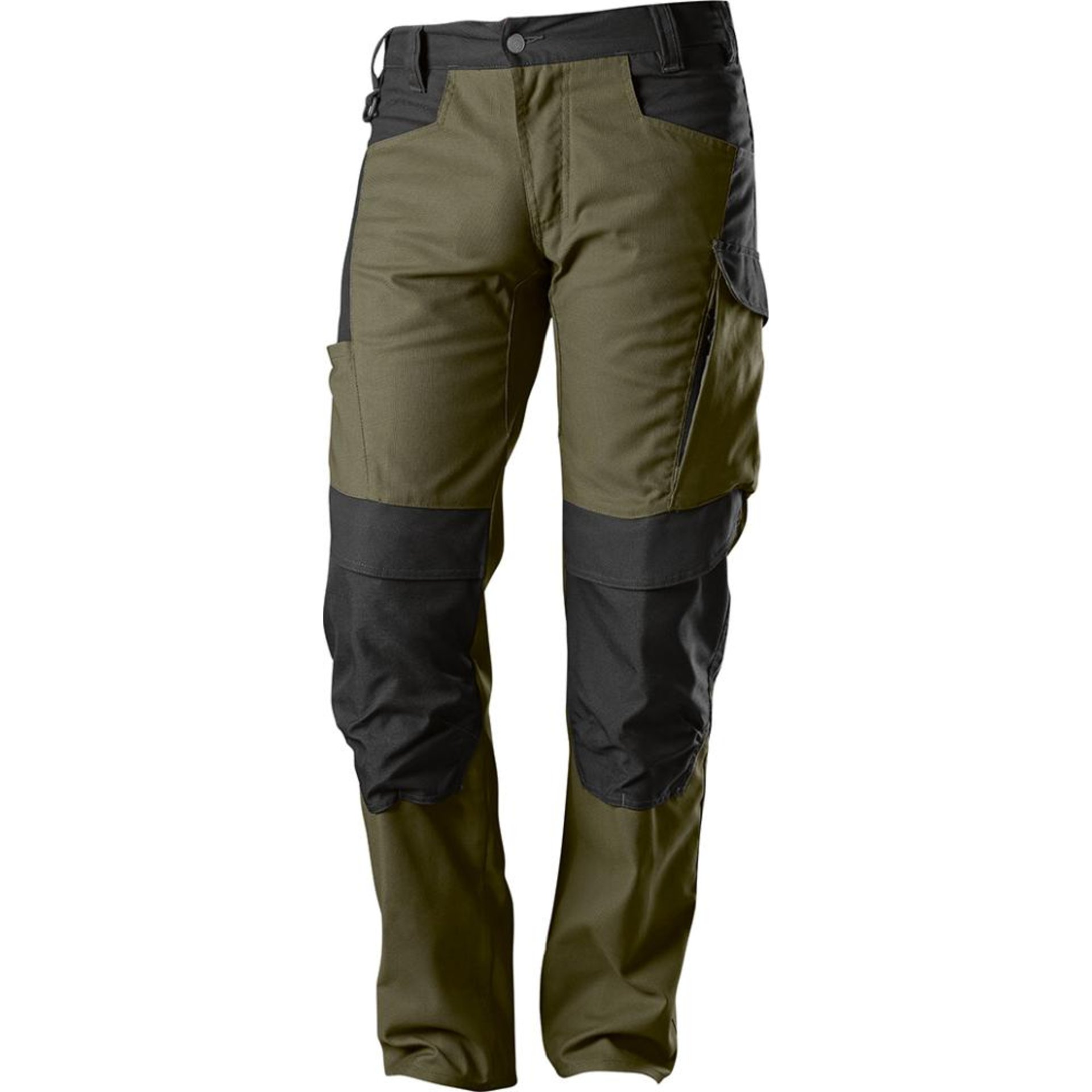 Arbeitshose 1820-565, oliv/schwarz, Gr.64n BPlus Green