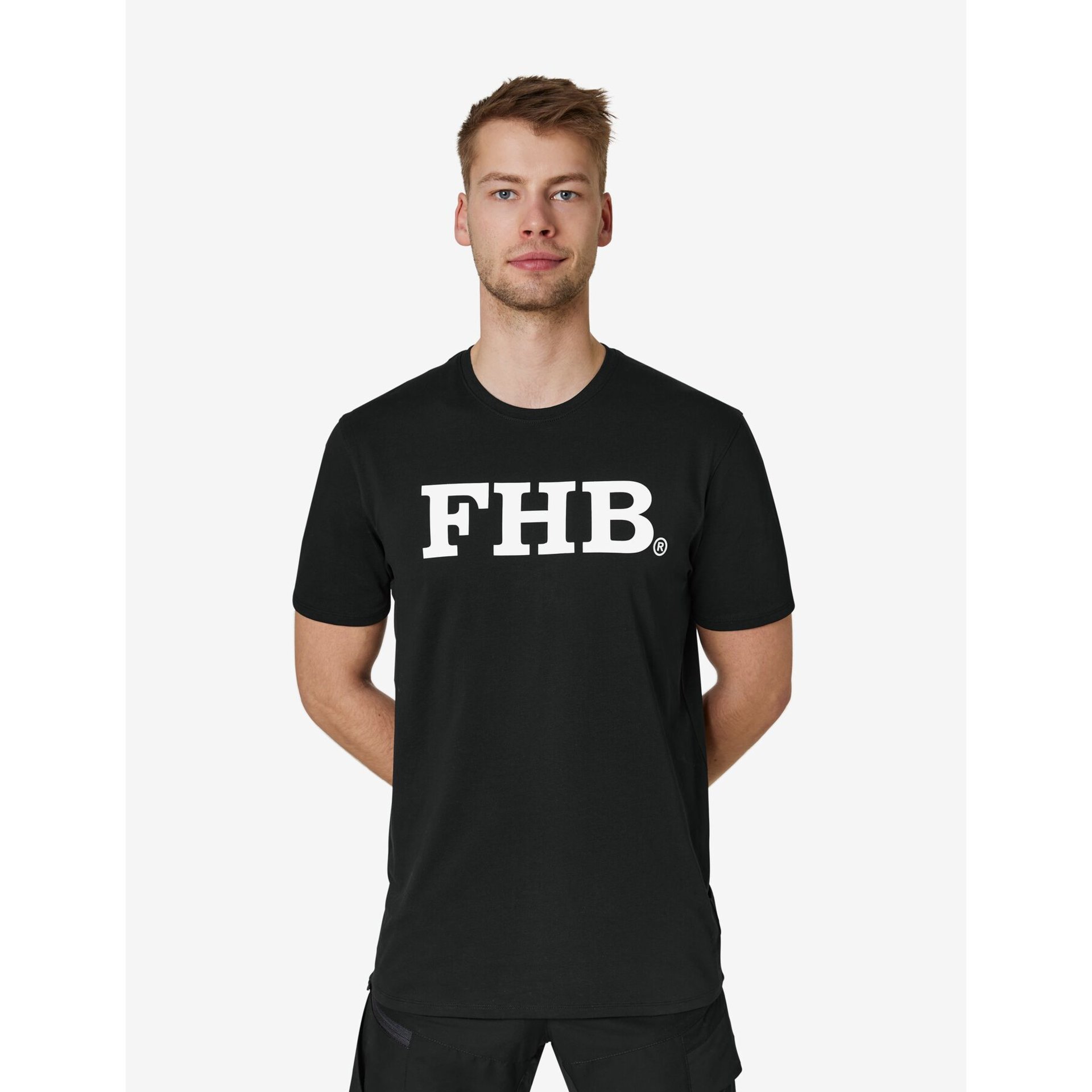 PHIL T-Shirt mit FHB-Logo schwarz XL
