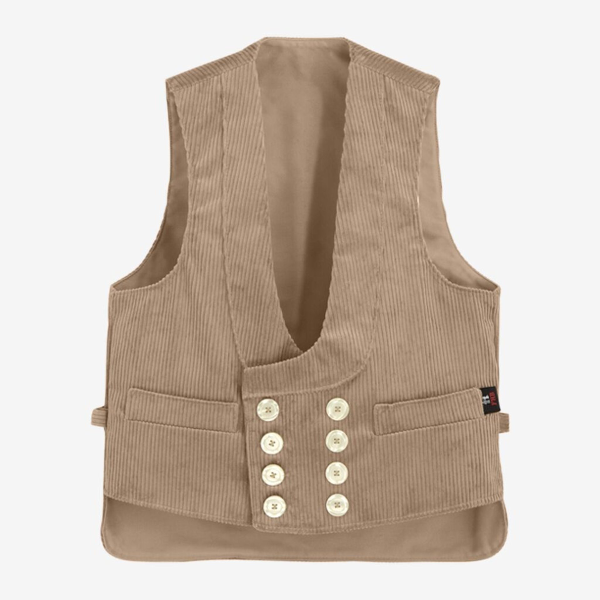 EMIL Zunftweste Trenkercord beige 88