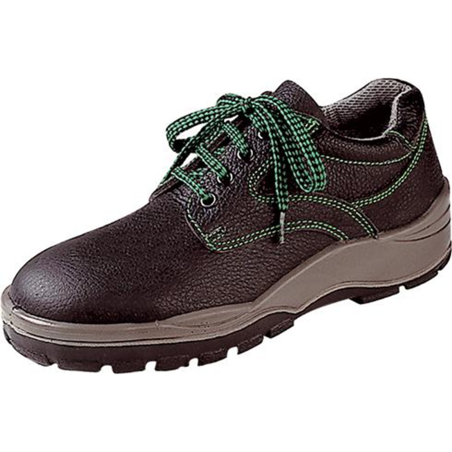 Bau-Halbschuh, S3, Gr. 42, schwarz/grau