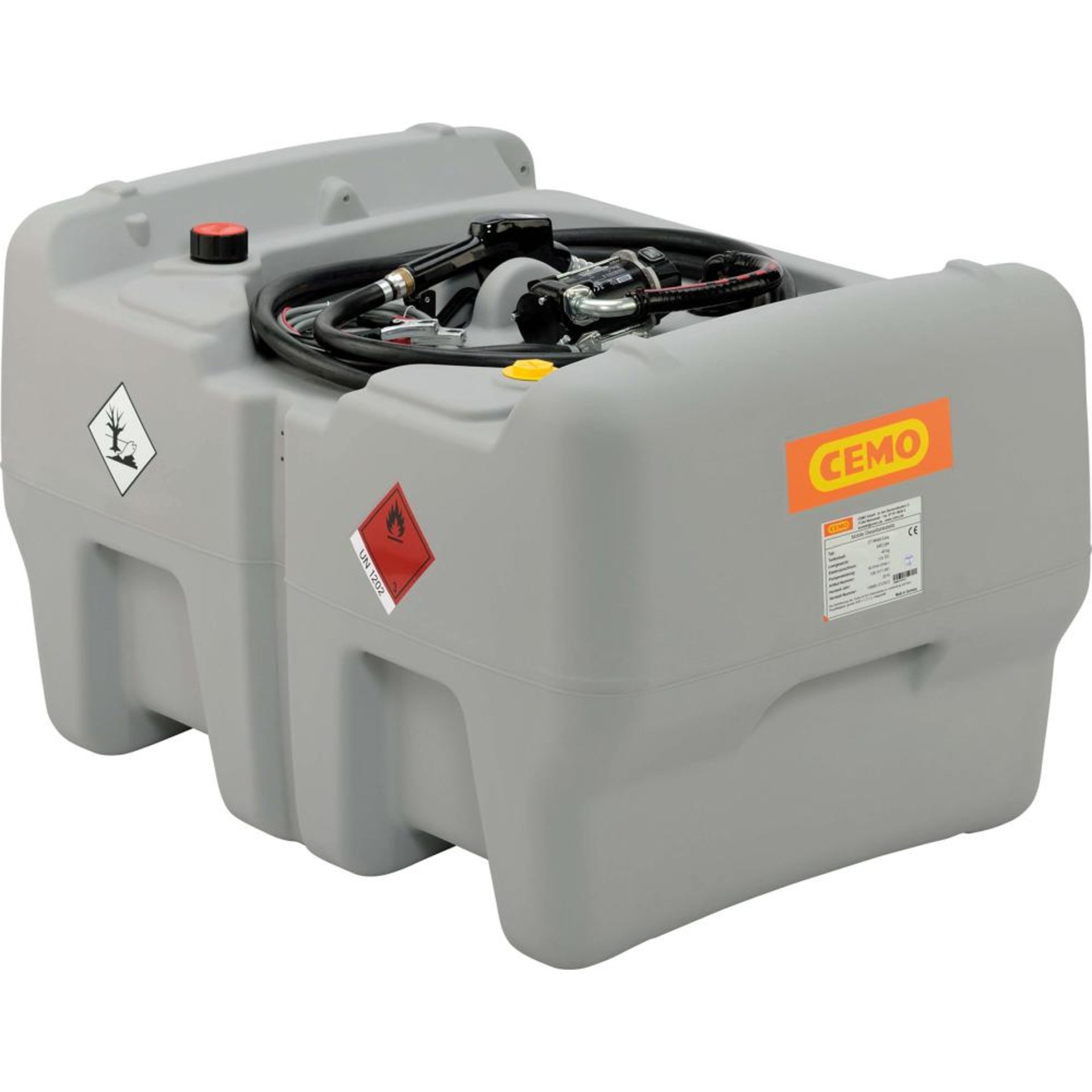 Mobile Dieseltankanlage Easy 440 l, mit Elektropumpe 12/24 V