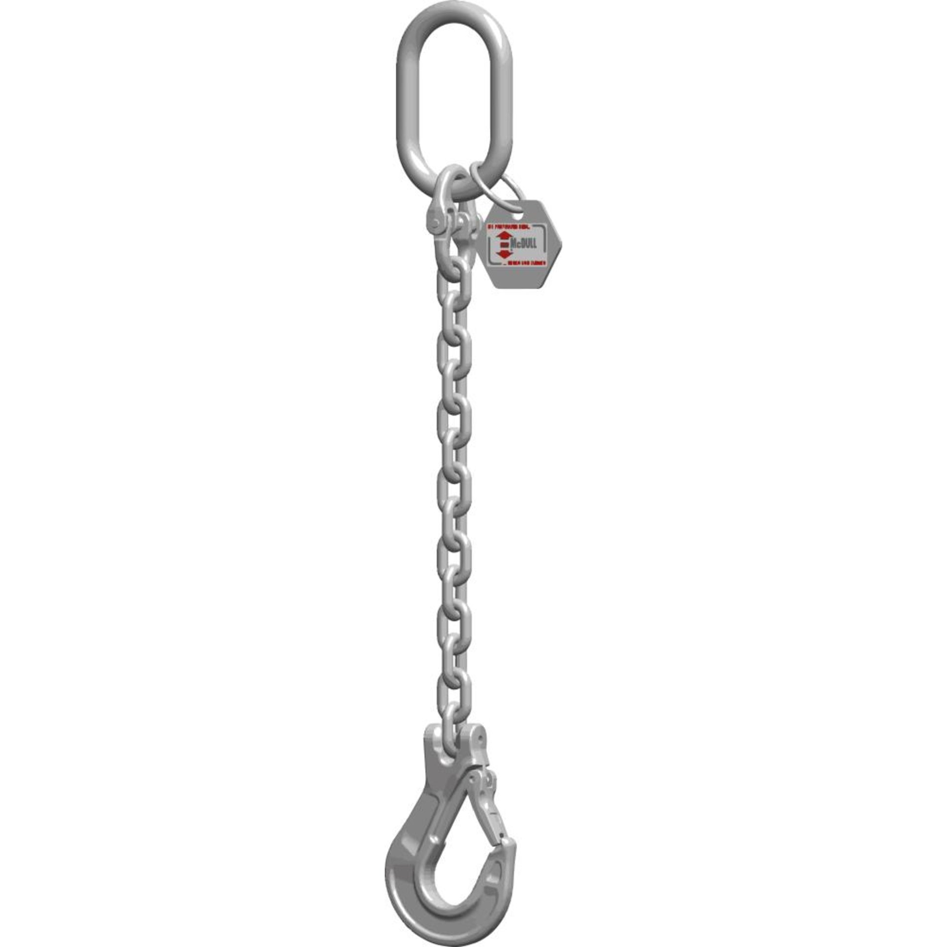Einstrang-Kettengehänge mit INOX-Kette