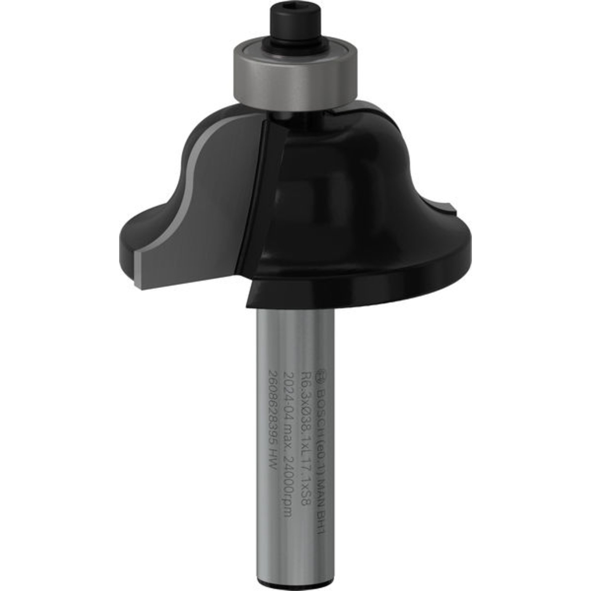 PRO Profilfräser klassisch, R 6,3, Schaft 8 mm