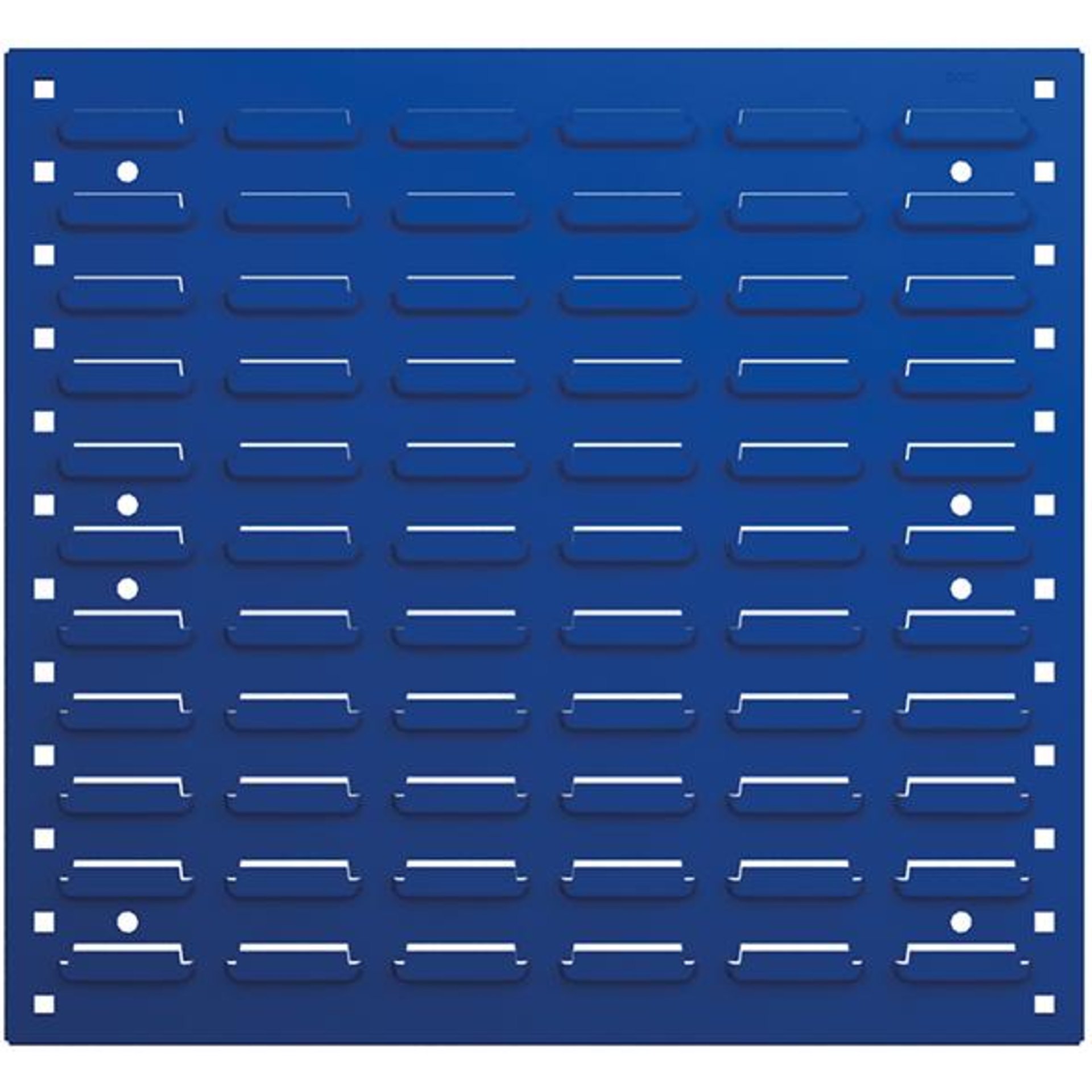 Schlitzplatte B495xH457 mm enzianblau RAL 5010 bott