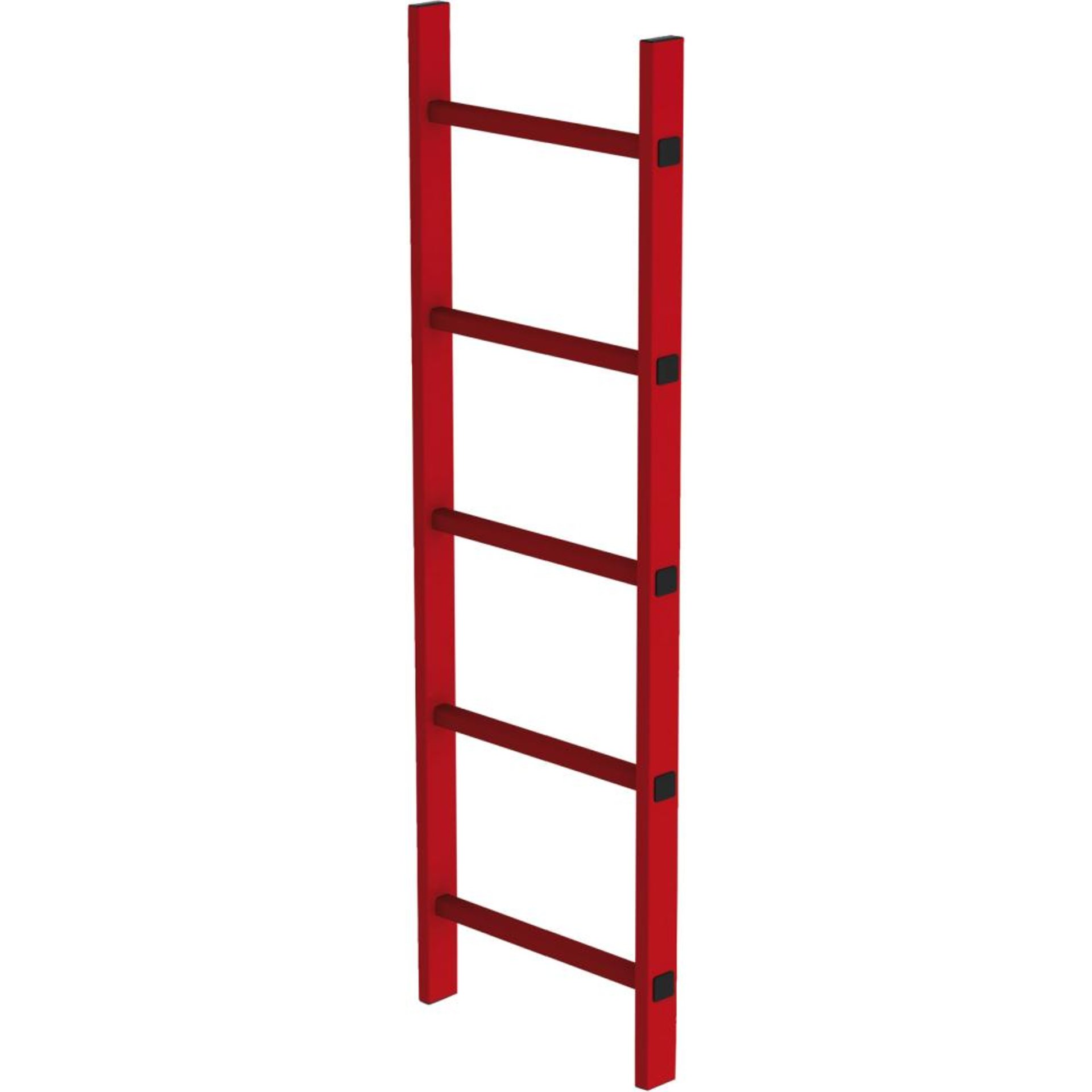 Schachtleiter 5 Sprossen L 1,40 m B450 mm LW 300 mm GFK