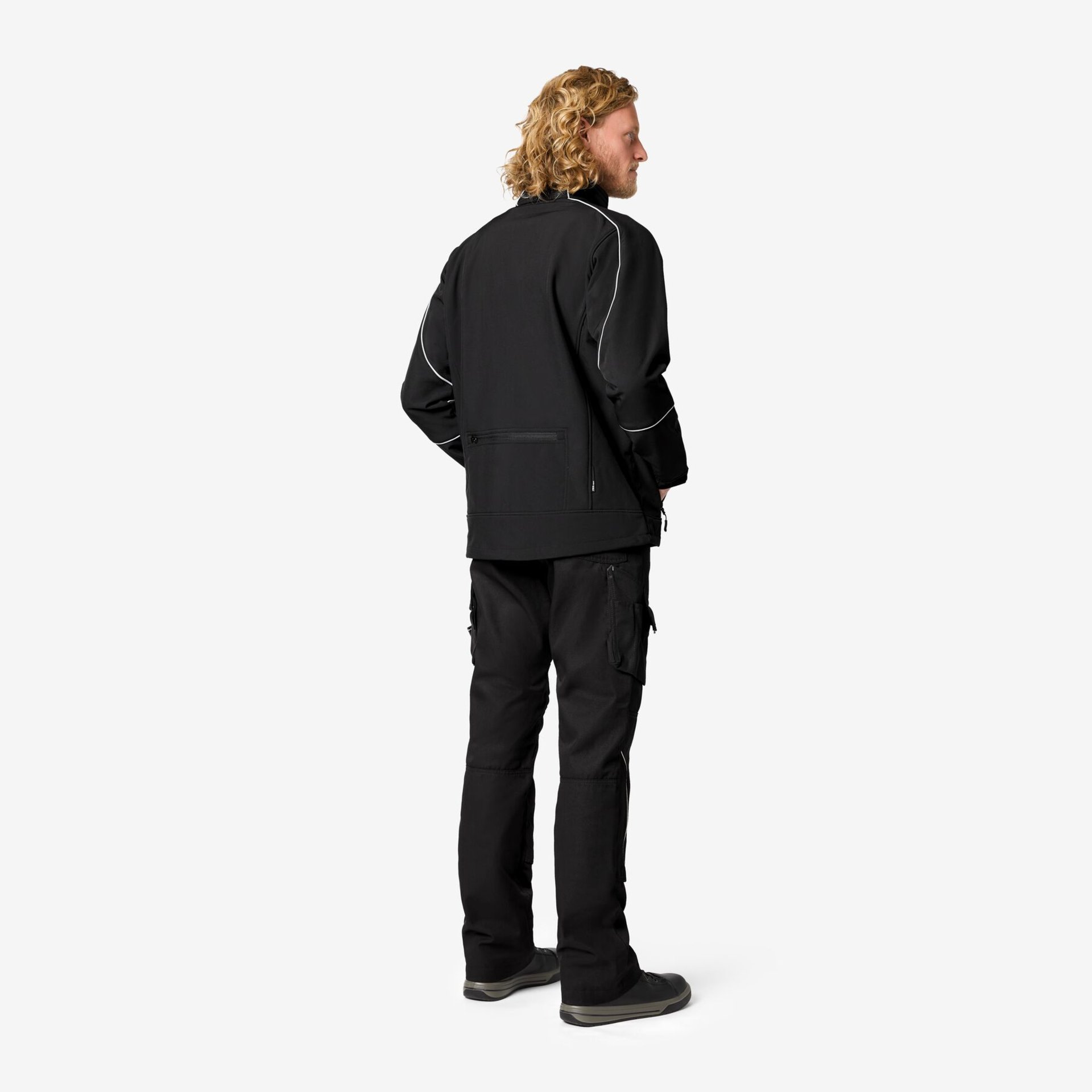 DIRK Softshell-Jacke schwarz 5XL