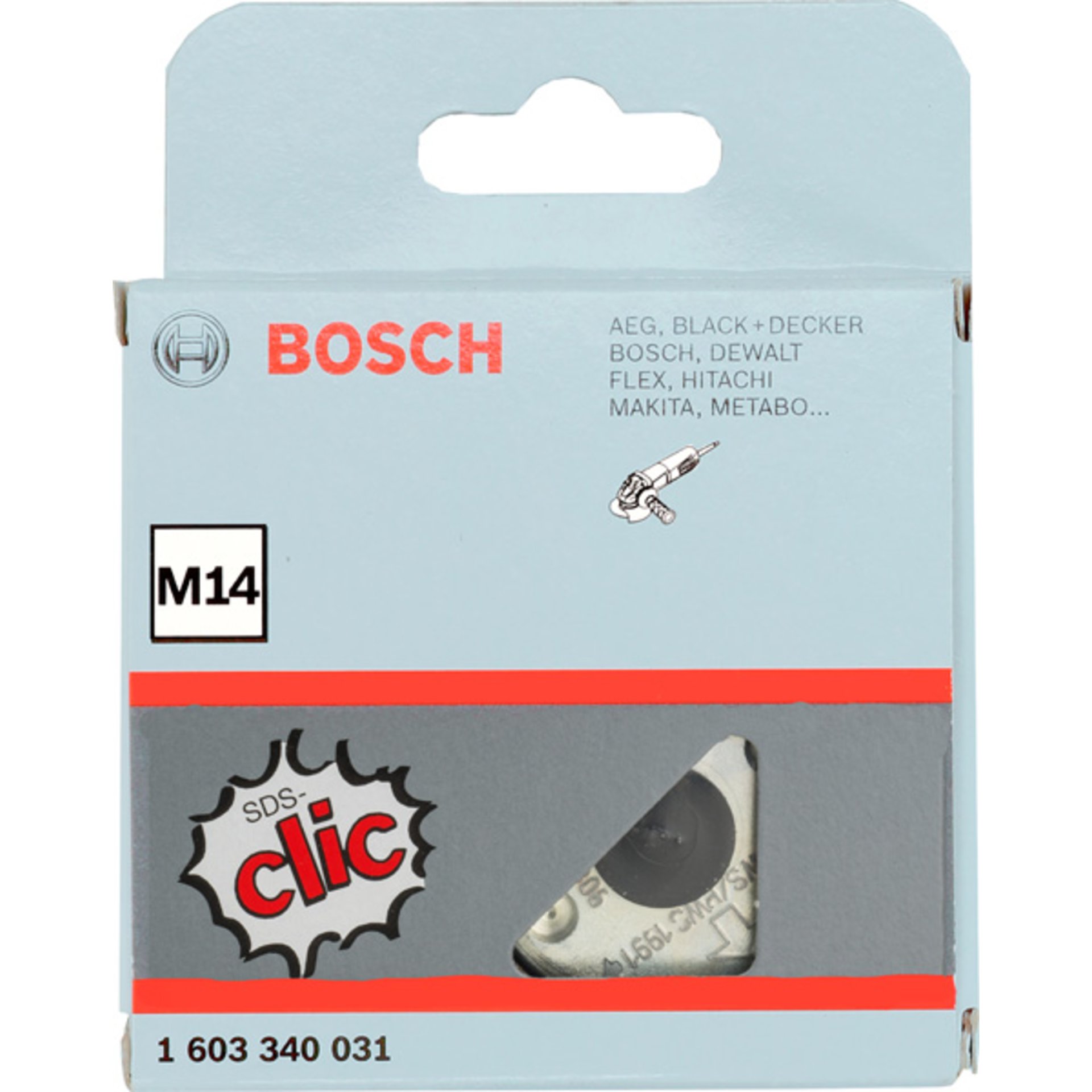 SDS clic Schnellspannmutter, 14 mm Dicke