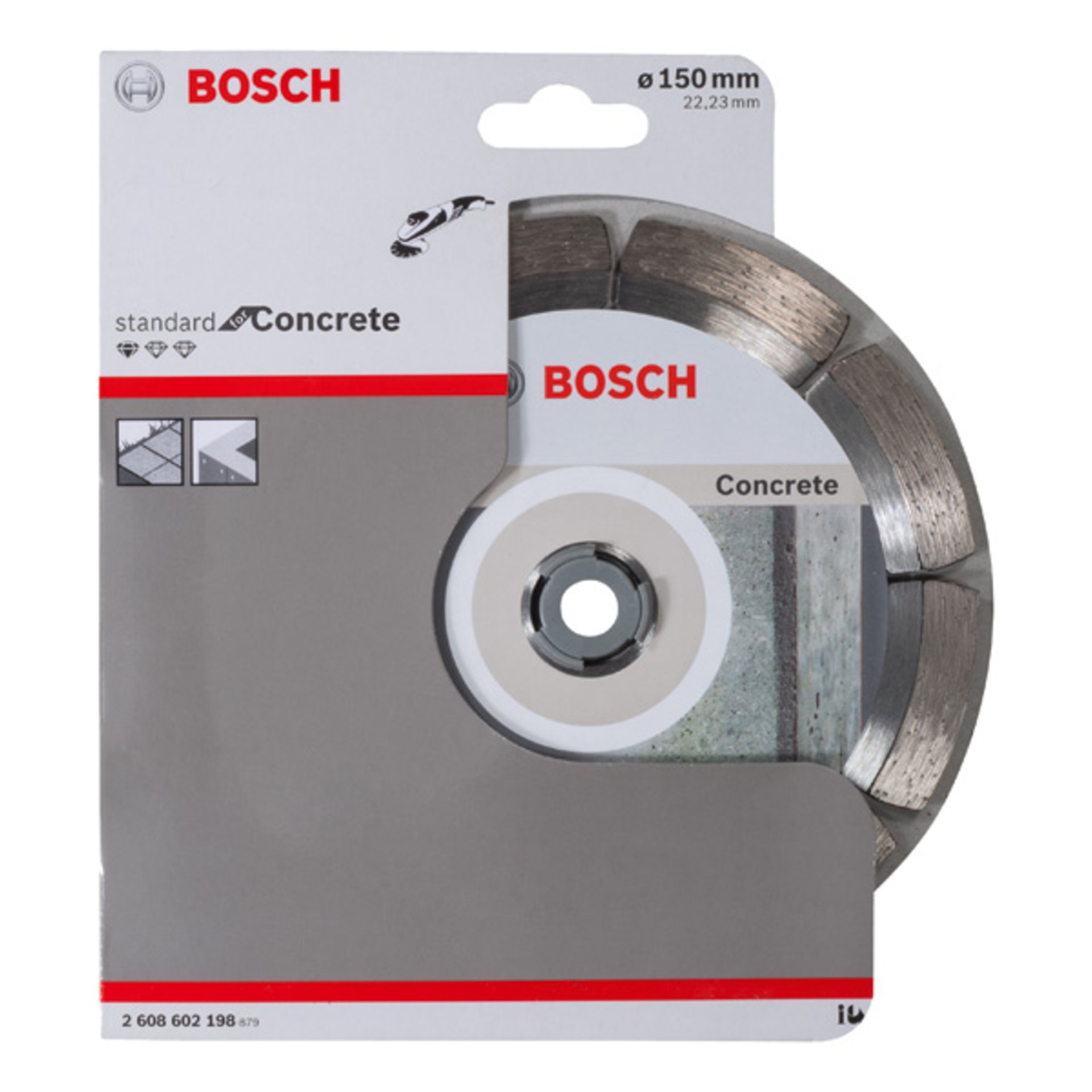 Diamanttrennscheibe Standard for Concrete, 150 x 22,23 x 2 x 10 mm, 1er-Pack