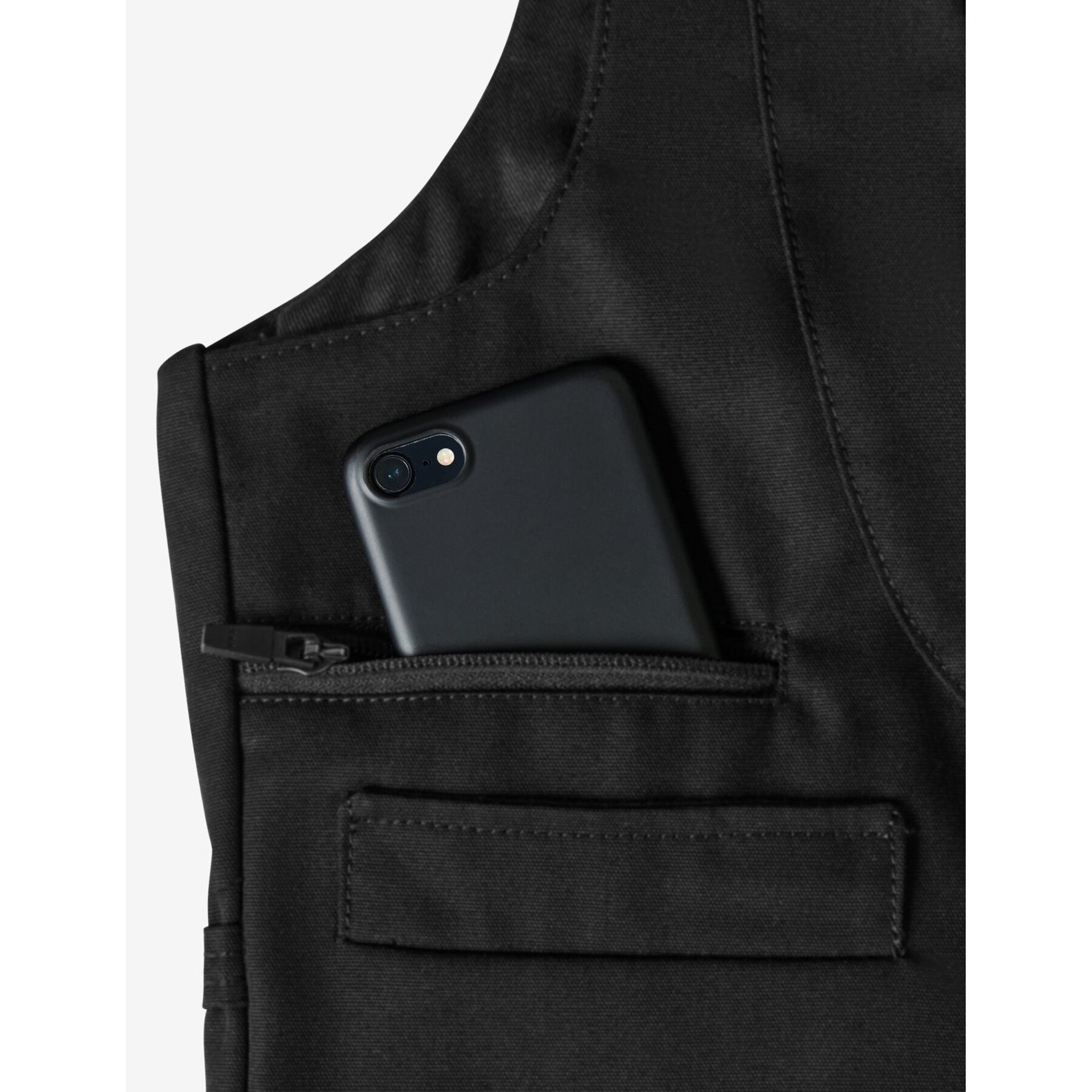 HERDIS Zunftweste aus Canvas Damen schwarz 36
