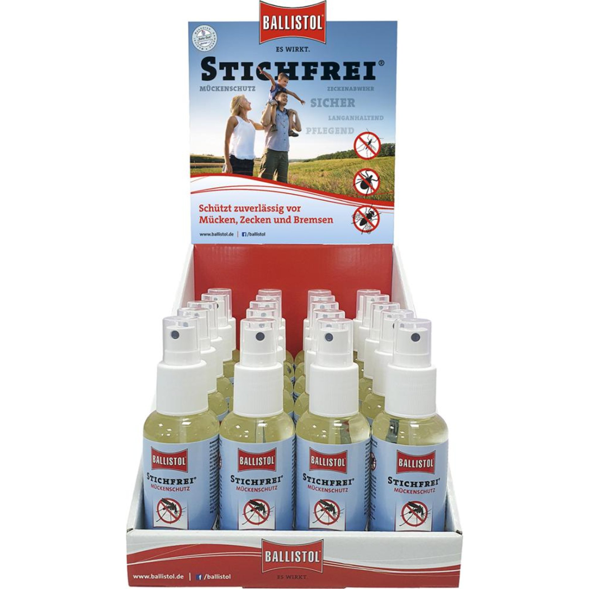 Stichfrei Sensitiv Display 20xPump-Spray a 100ml