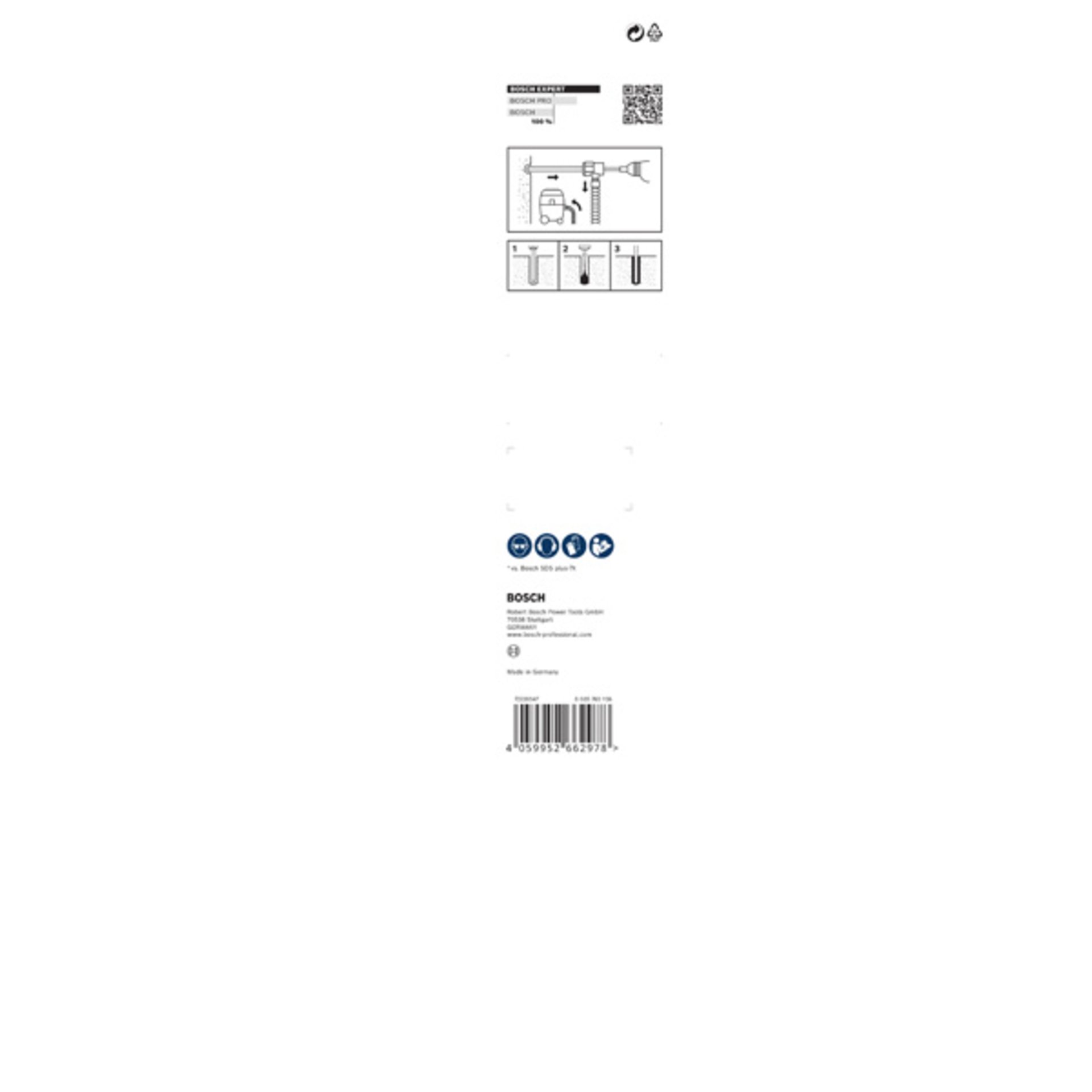 EXPERT SDS Clean plus-8X Hammerbohrer-Set 12 x 200 x 350