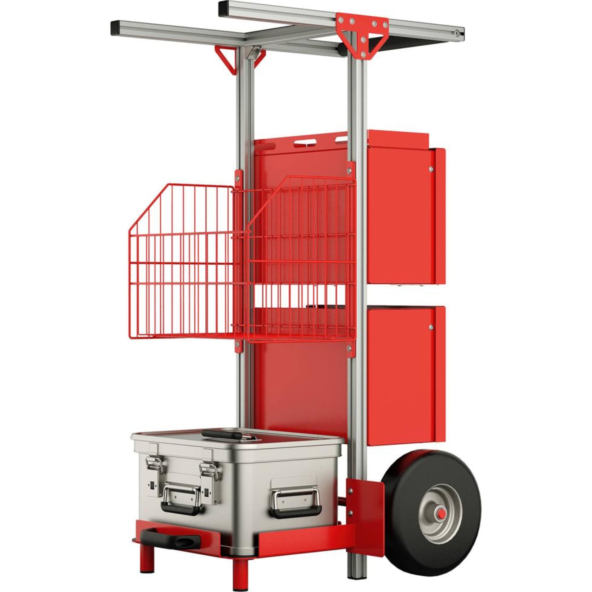 SafeCaddy "Brandschutz" ohne Beladung SafeCaddy Brandschutz ohne Beladung