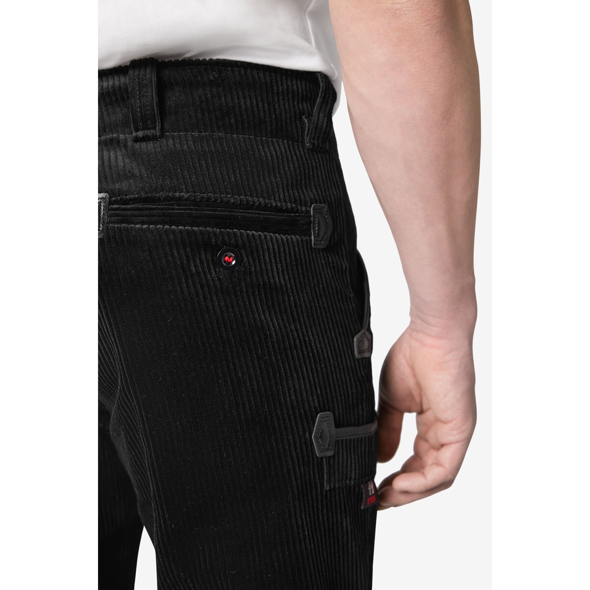 MIRKO Zunfthose Trenkercord schwarz 62