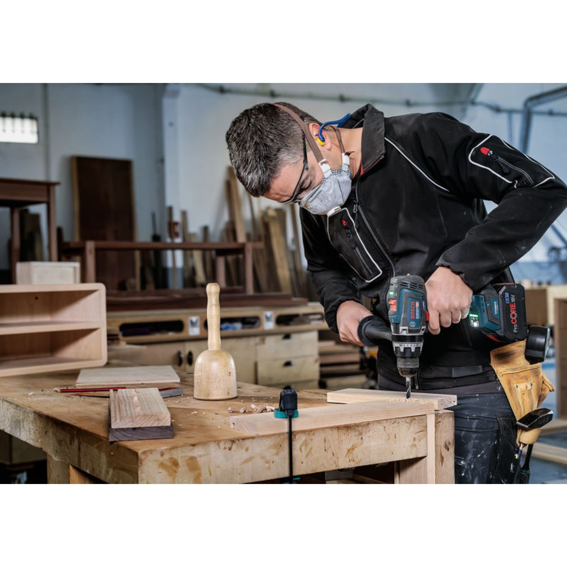 PRO Wood Holzspiralbohrer Set. 5-tlg.