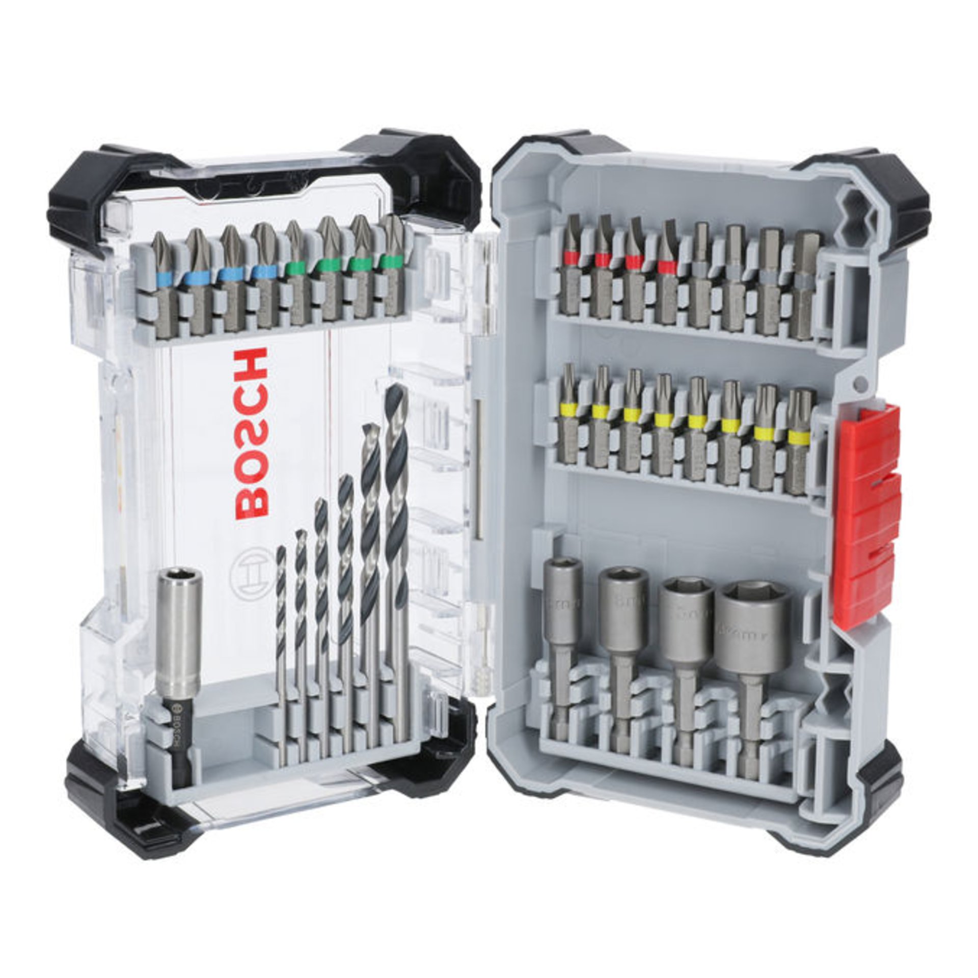 Extra Hard Schrauberbit- und Metal HSS Bohrer-Set, 35-tlg.