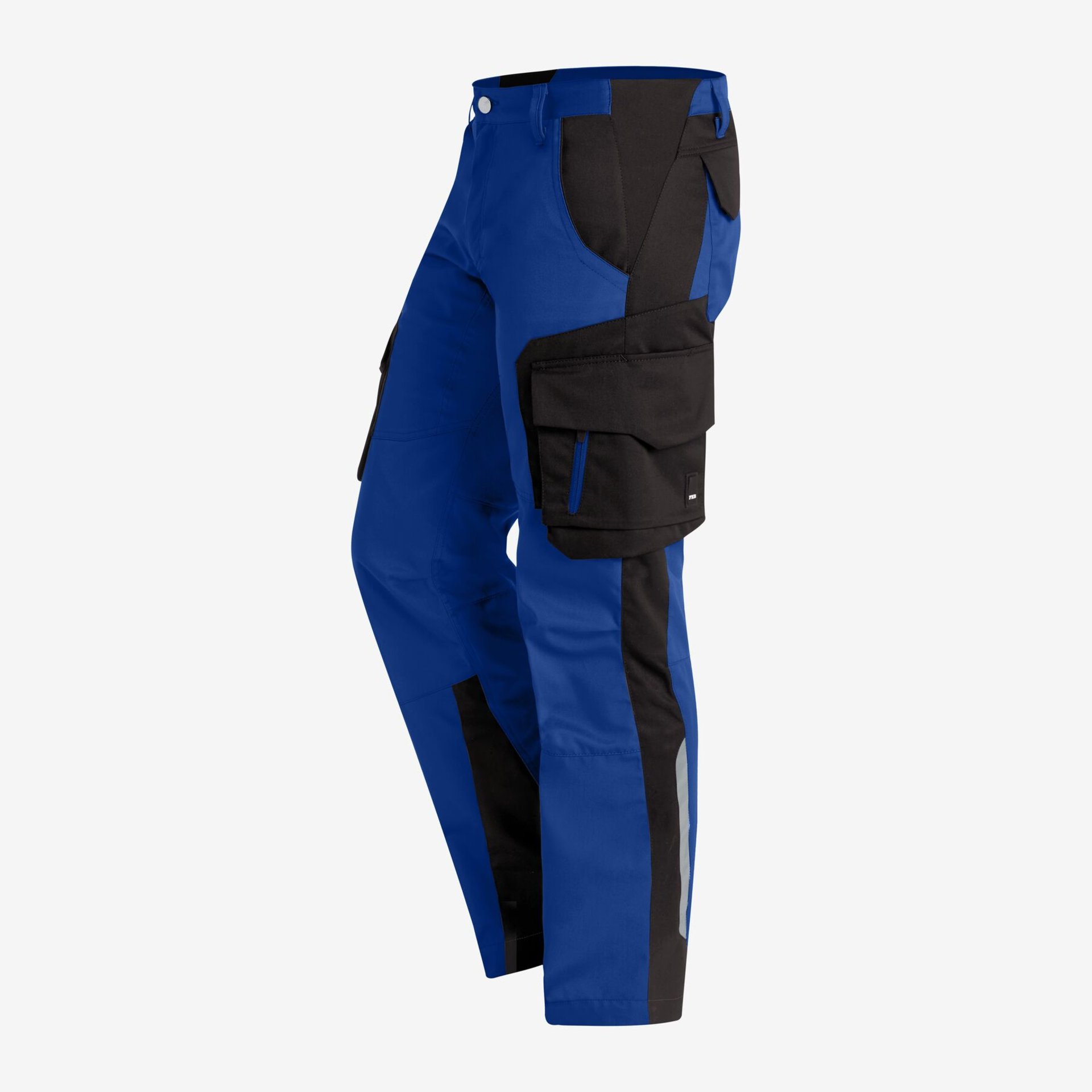 FABIAN Arbeitshose royalblau-schwarz 106