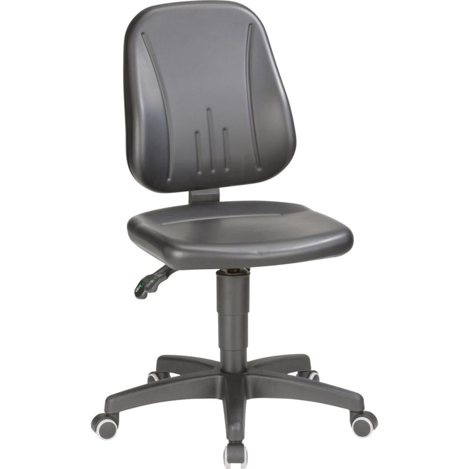 Bimos Arbeitsstuhl 9653-0551 Unitec 2 Sitzhöhe 440-620 mm mit Rollen, Kunstleder