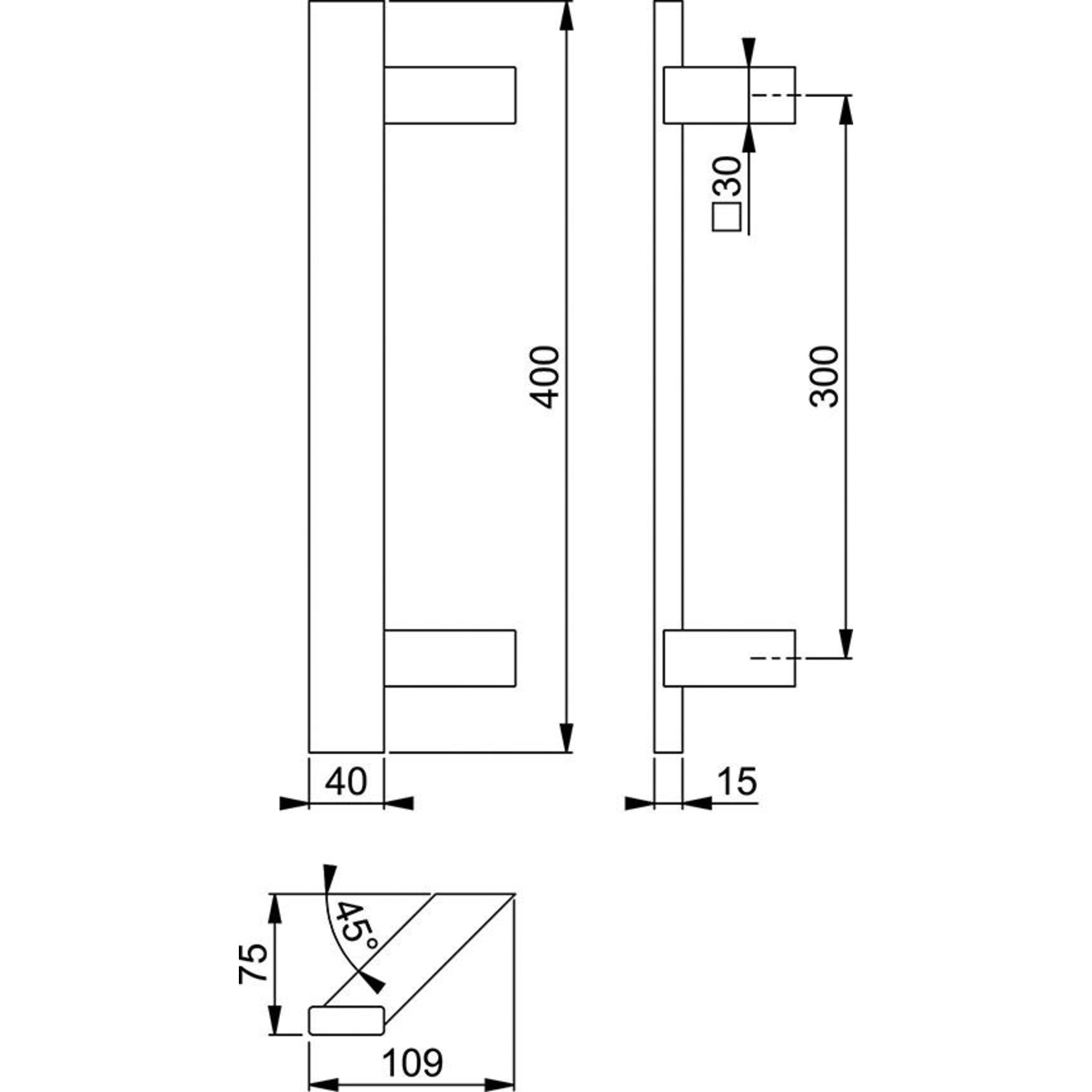 Bügelgriff E5724 400/300 inkl.Bef.1102