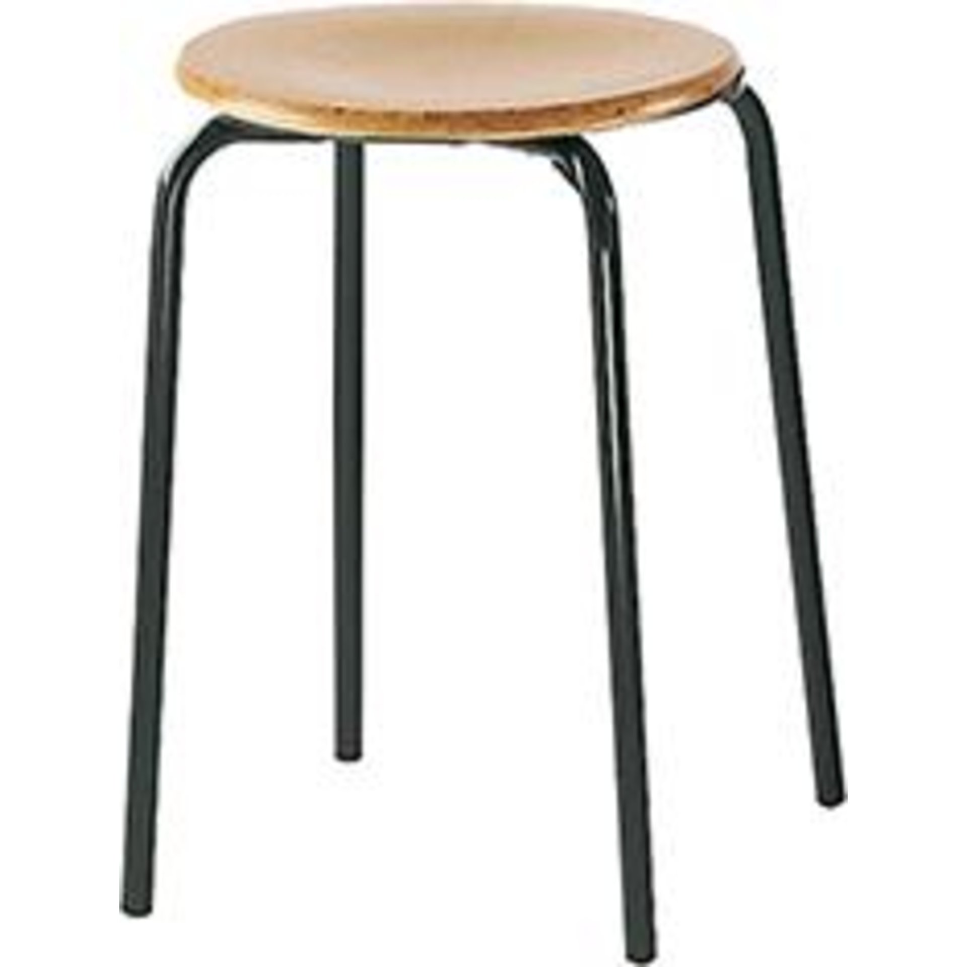 Mehrzweckhocker mit Holzsitz