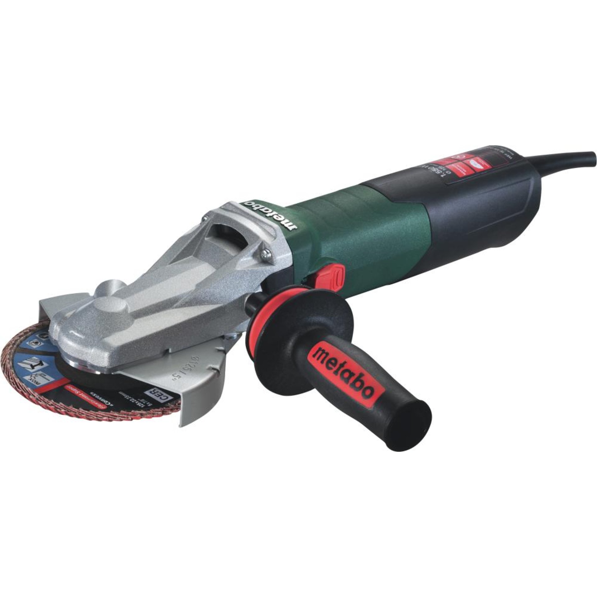 Flachkopf-WinkelschleiferWEF 15-125 Quick Metabo