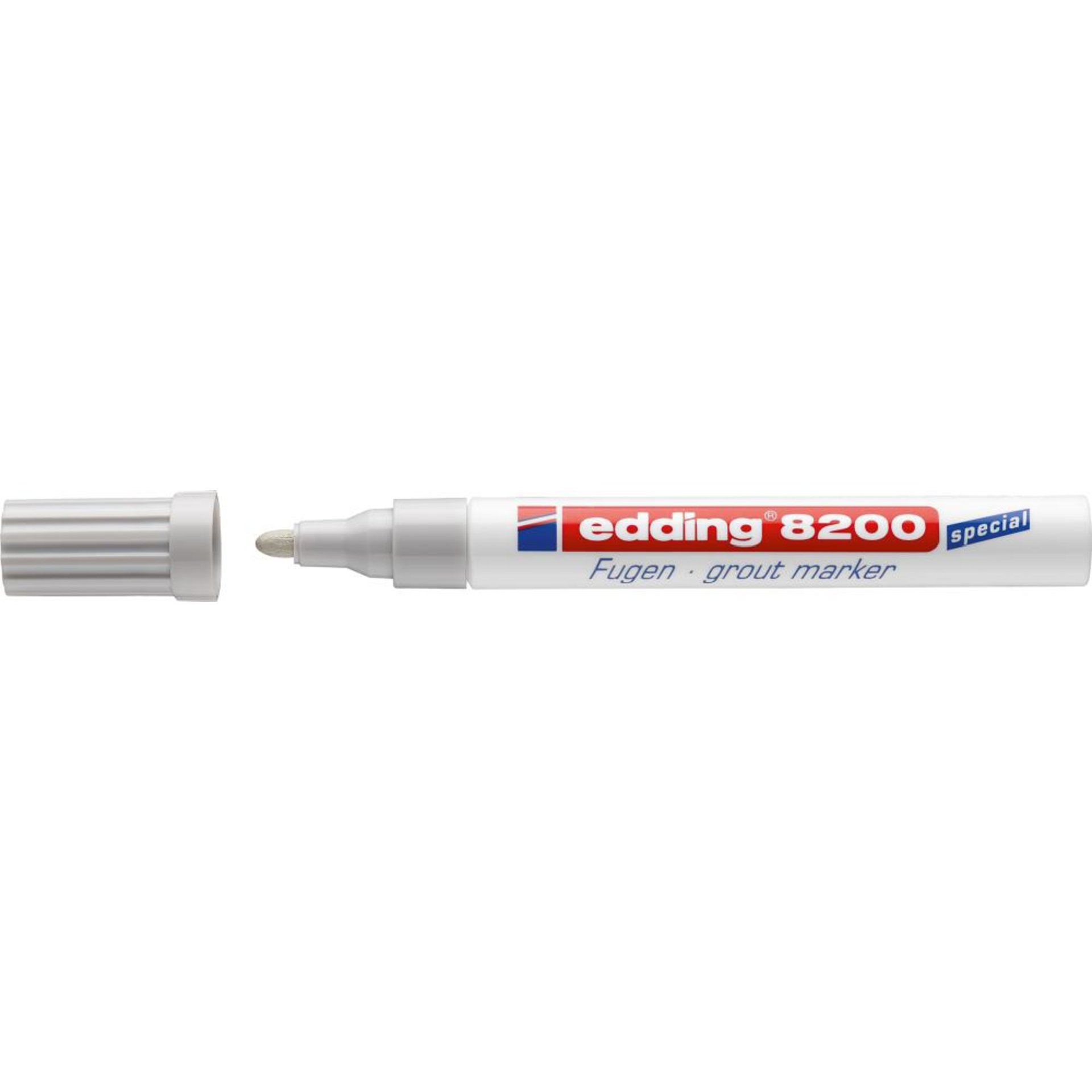 Fugenmarker 8200 silbergrau 2-4mm Edding