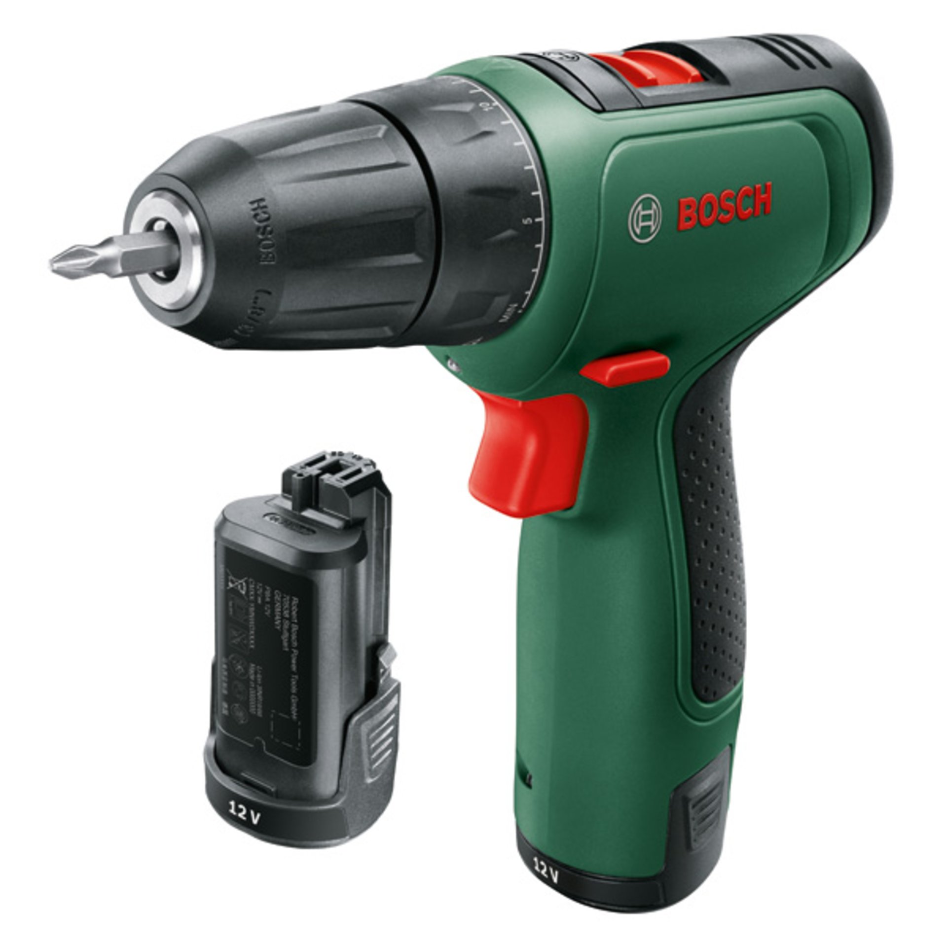 Akku-Bohrschrauber EasyDrill 1200, 2 x Akku PBA 12V 1.5Ah
