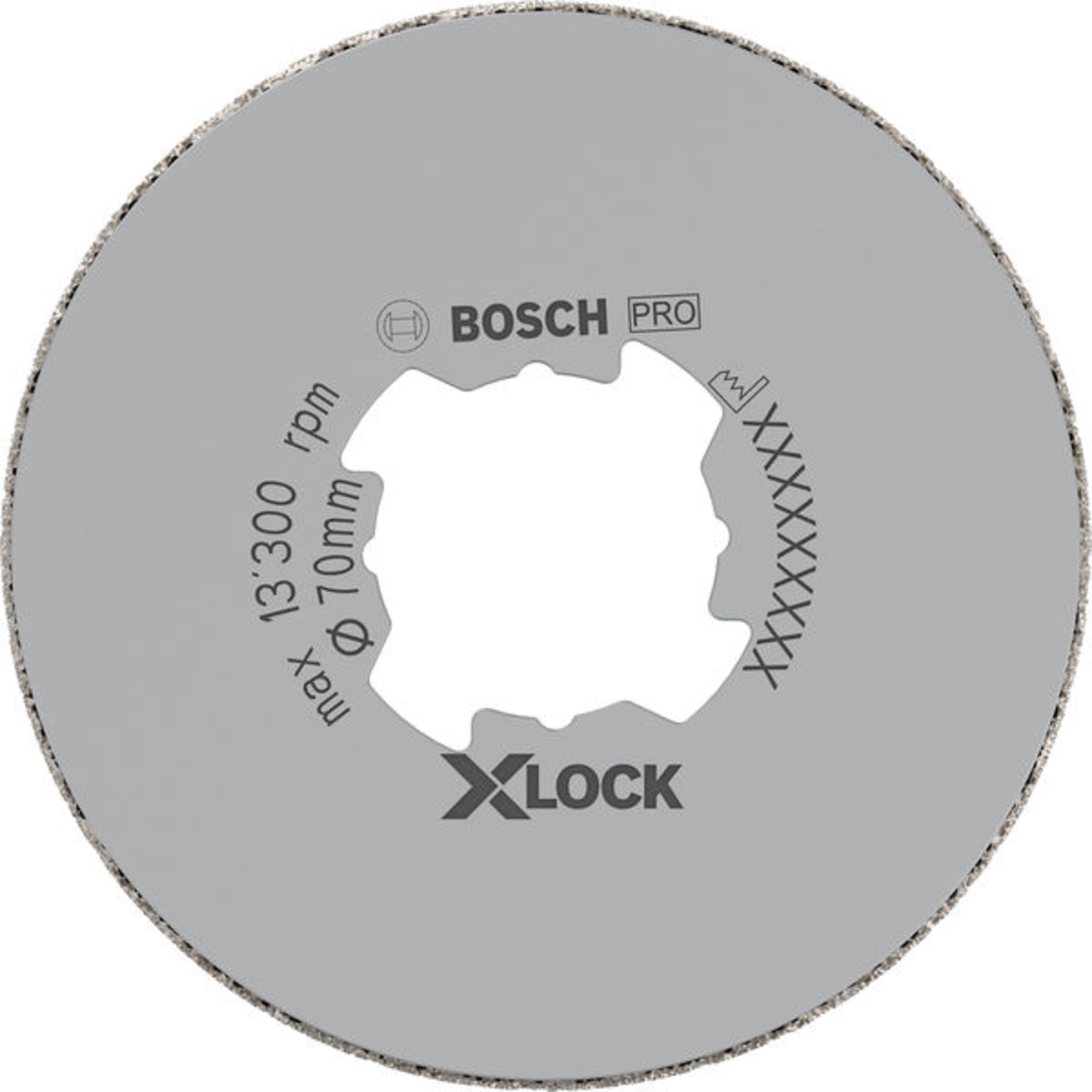 PRO Ceramic dry Trockenbohrkrone, 70 x 35 mm, X-Lock