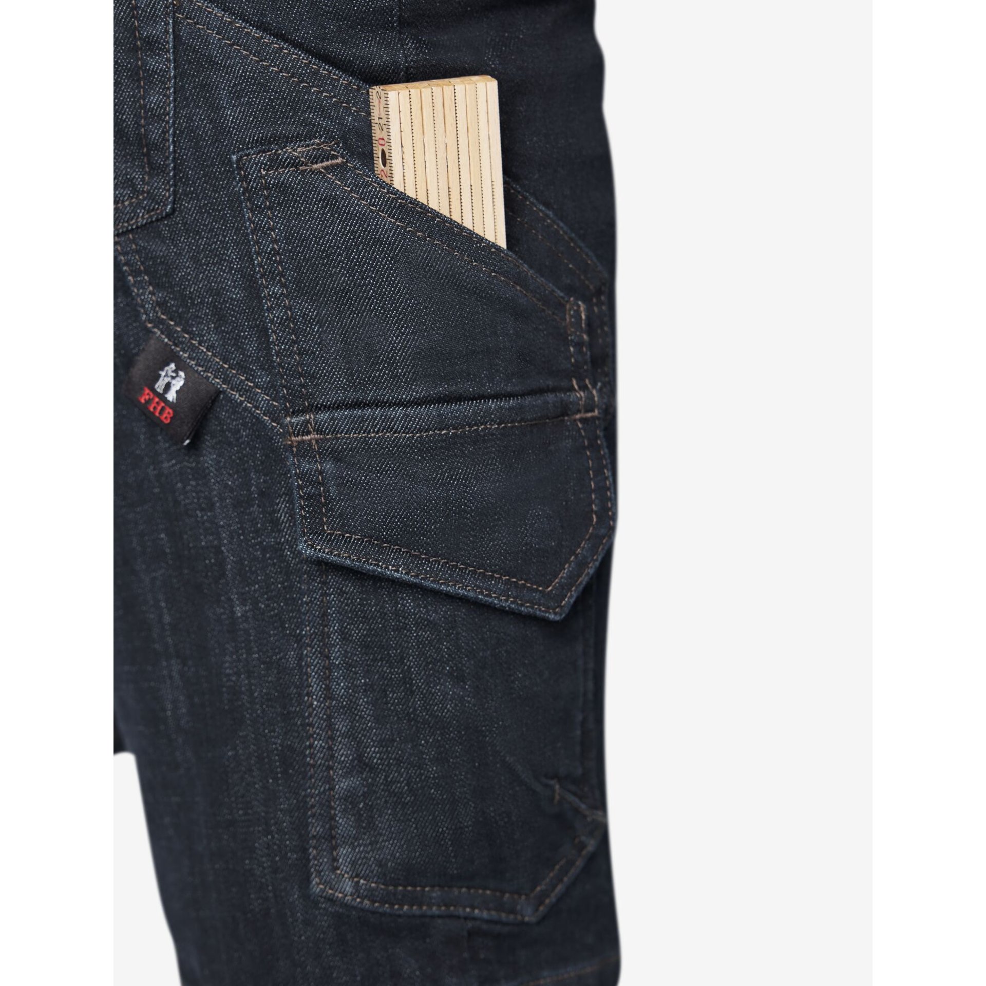 FRIEDHELM Stretch-Jeans-Zunfthose schwarzblau 88