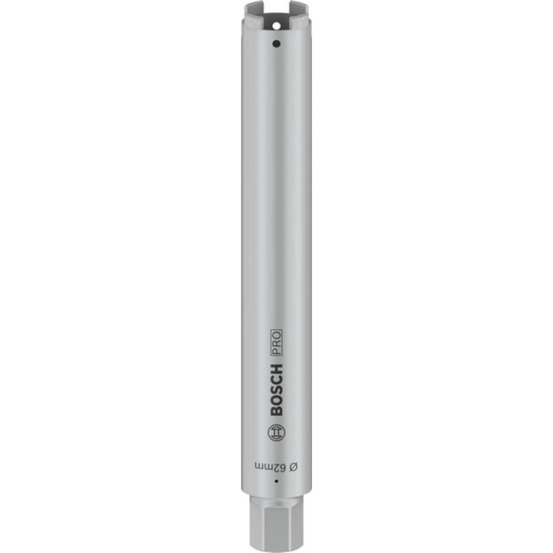 PRO Trockenbohrkrone, 62 x 400 mm, 1 1/4-Zoll UNC