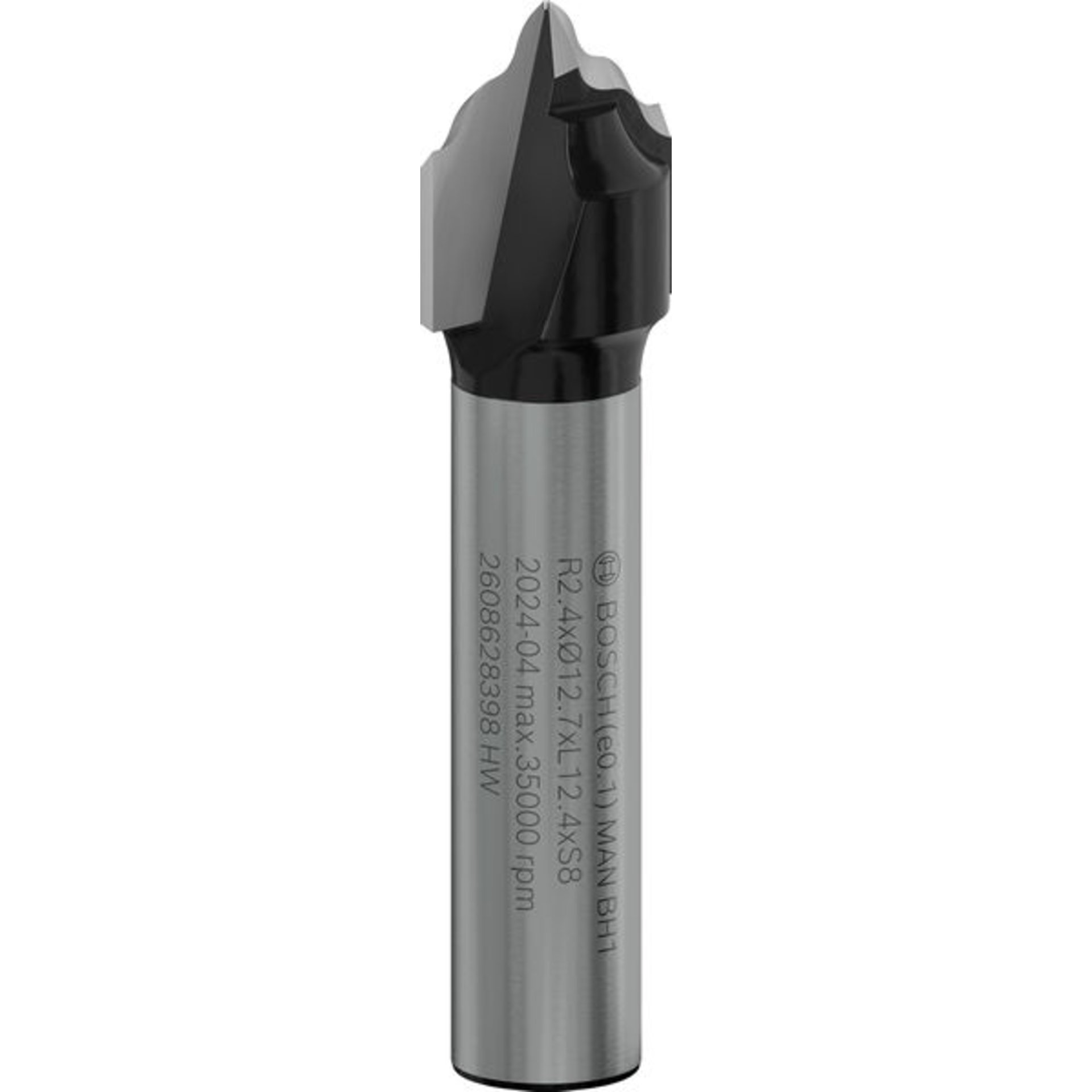 PRO Profilnutfräser, R 2,4, Schaft 8 mm