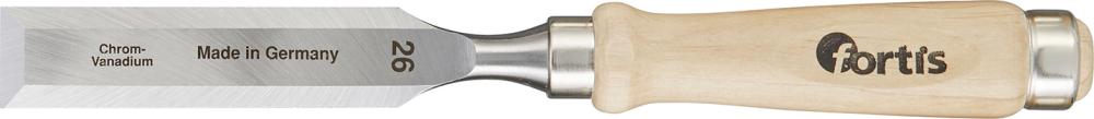 Fortis Stechbeitel 10mm m. Holzheft