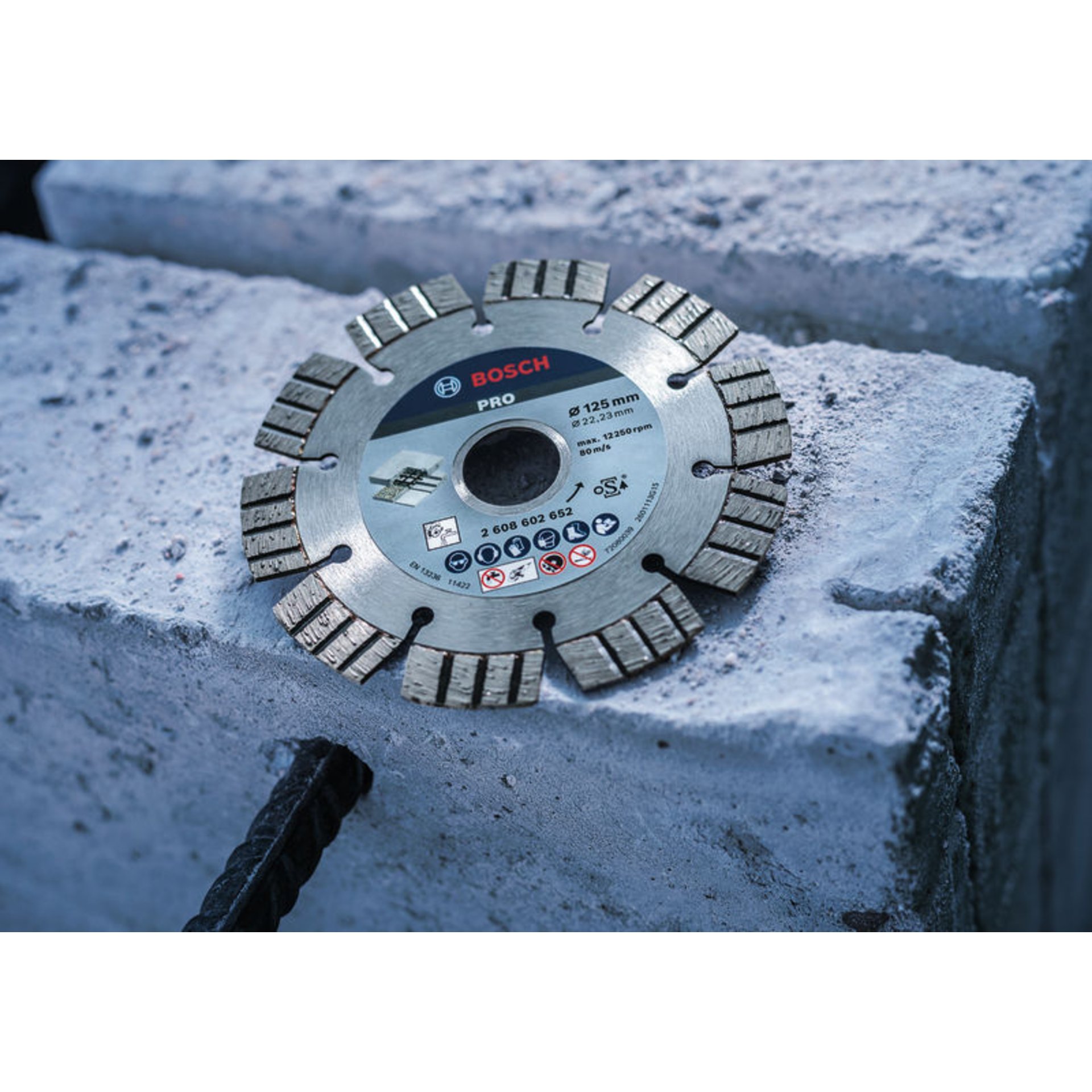 PRO Concrete Diamanttrennscheibe, 125 x 22,23 mm