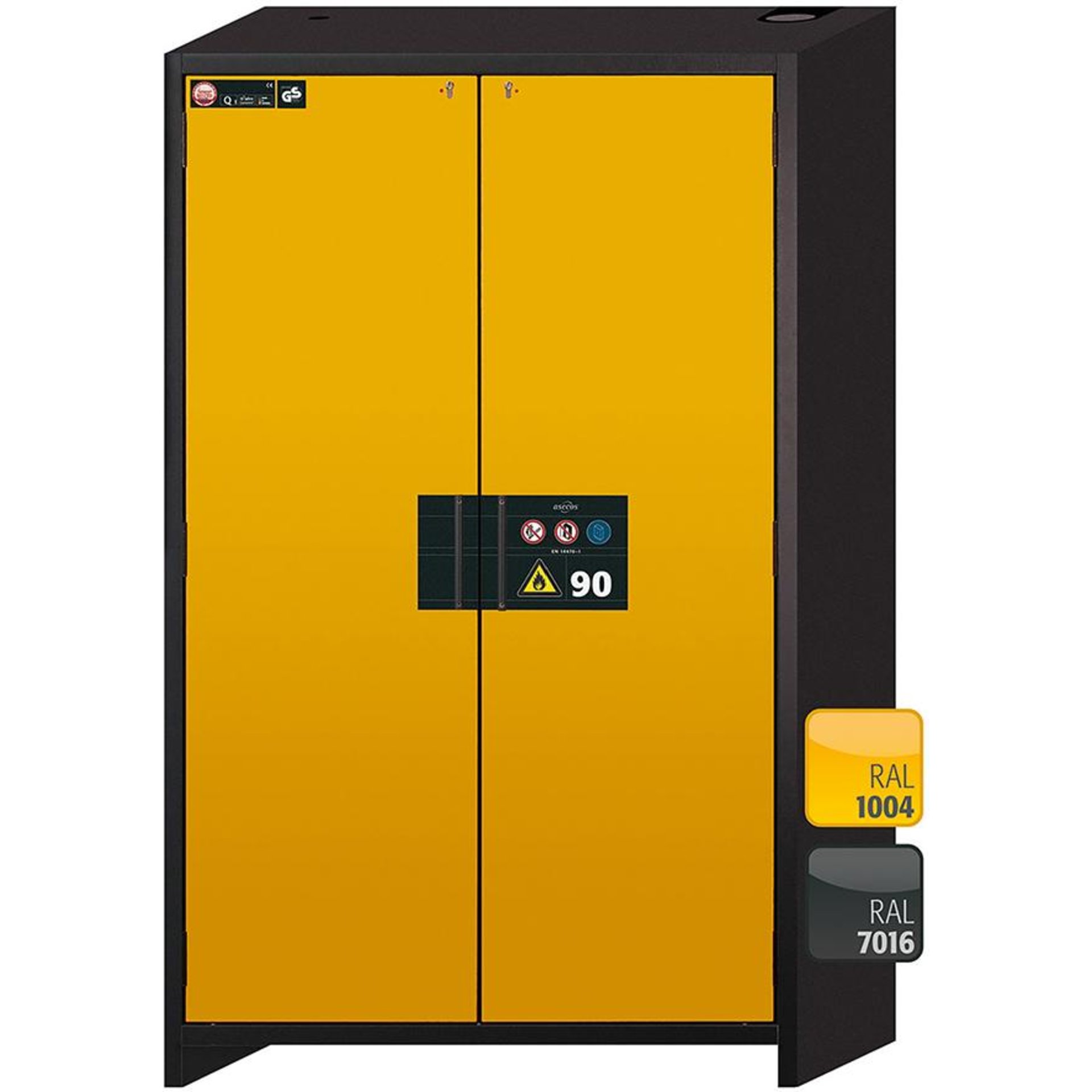 Gefahrstoffschr. Q-Clas90B1200mm,4VA