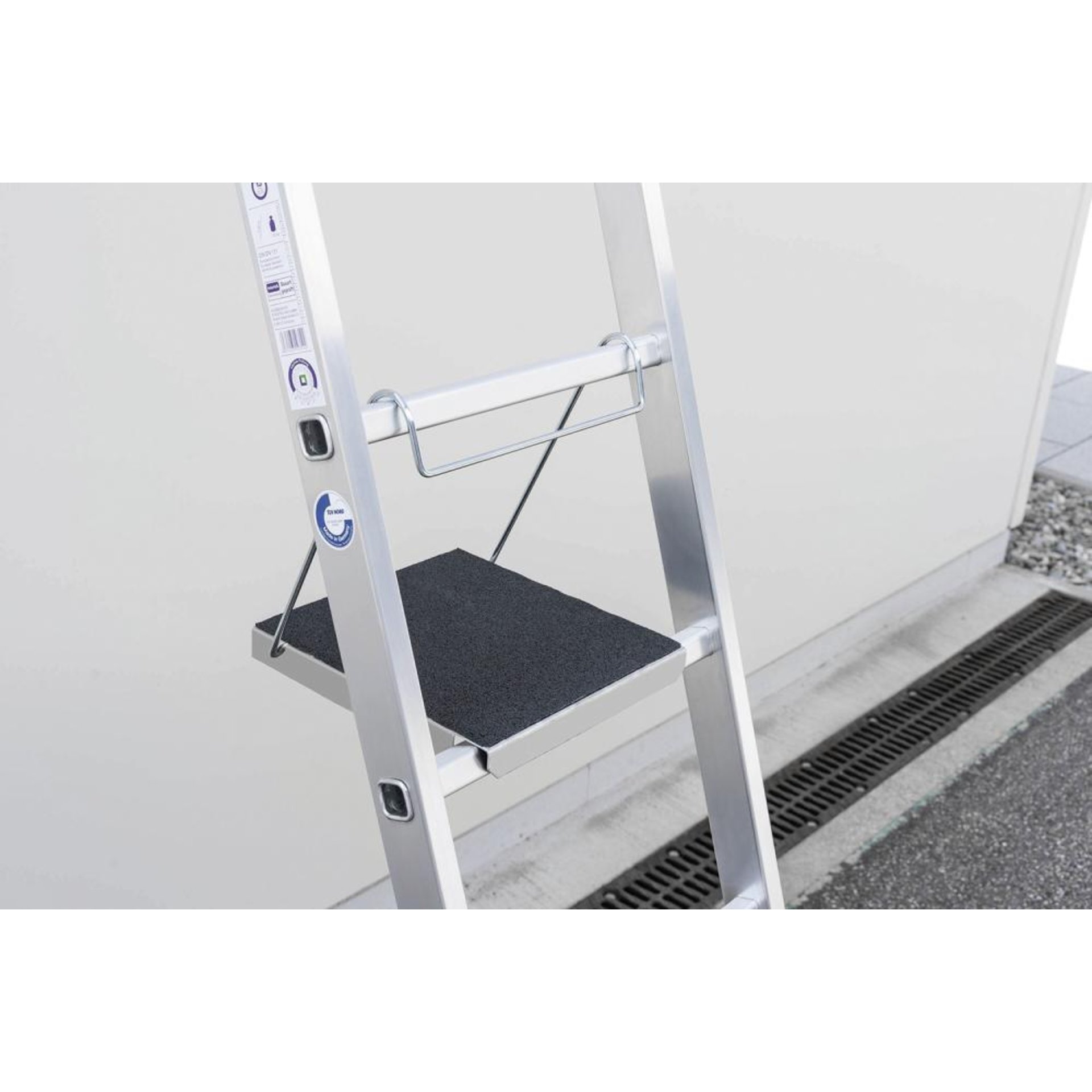 Einhängetritt für Alu-Sprossenleiter max. Belastung 150 kg