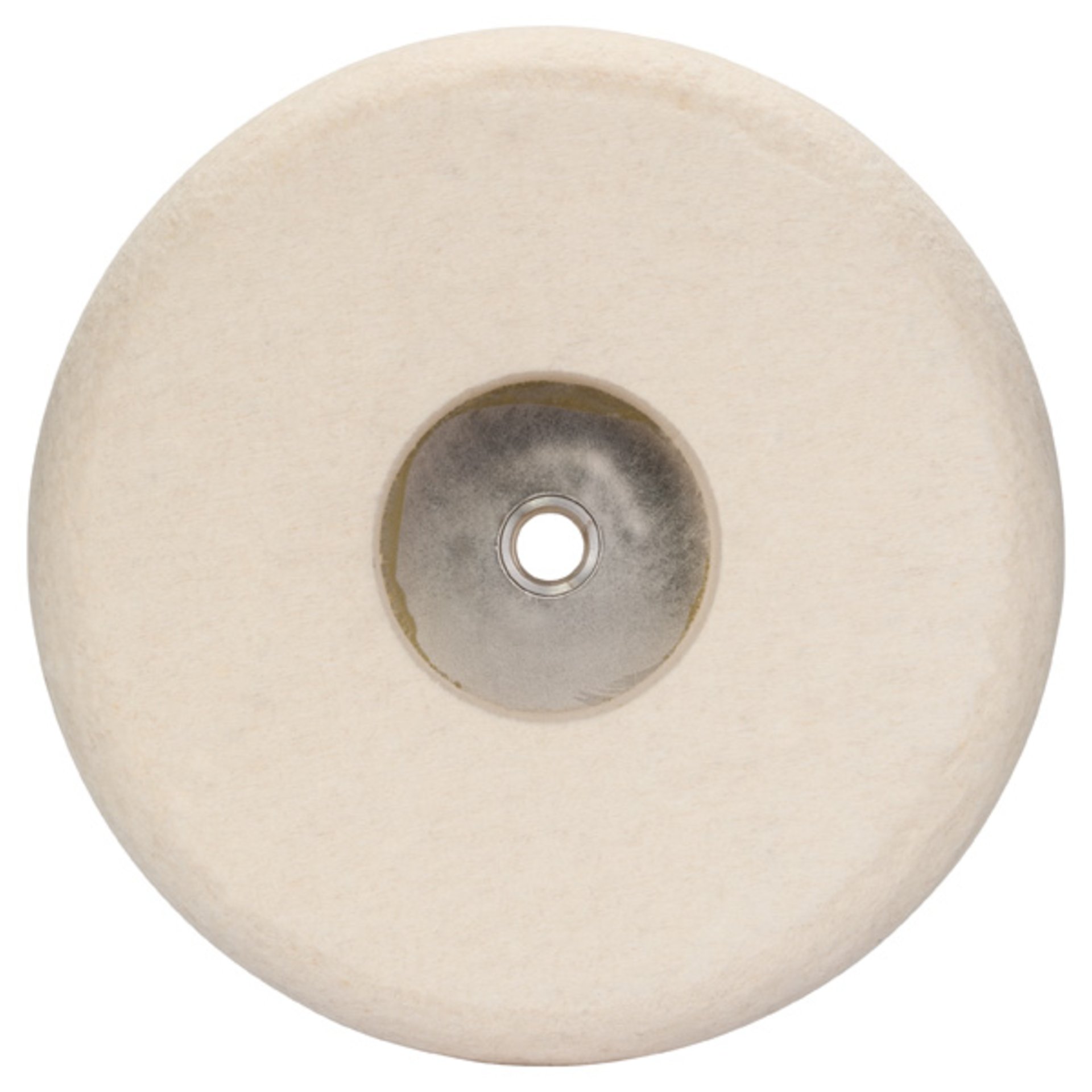 Filzpolierscheibe mit Gewinde M 14, 180 mm
