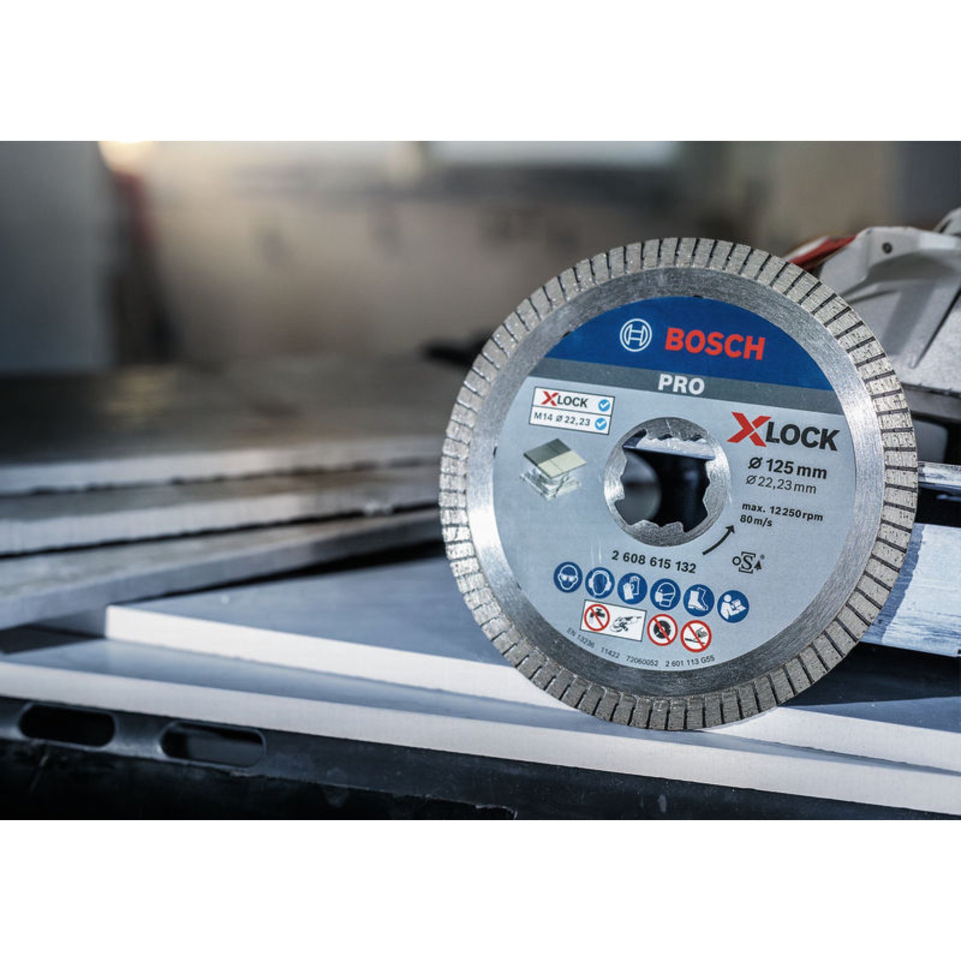 PRO Ceramic X-Lock Diamanttrennscheibe, 125 x 22,23 mm, 22,23 mm