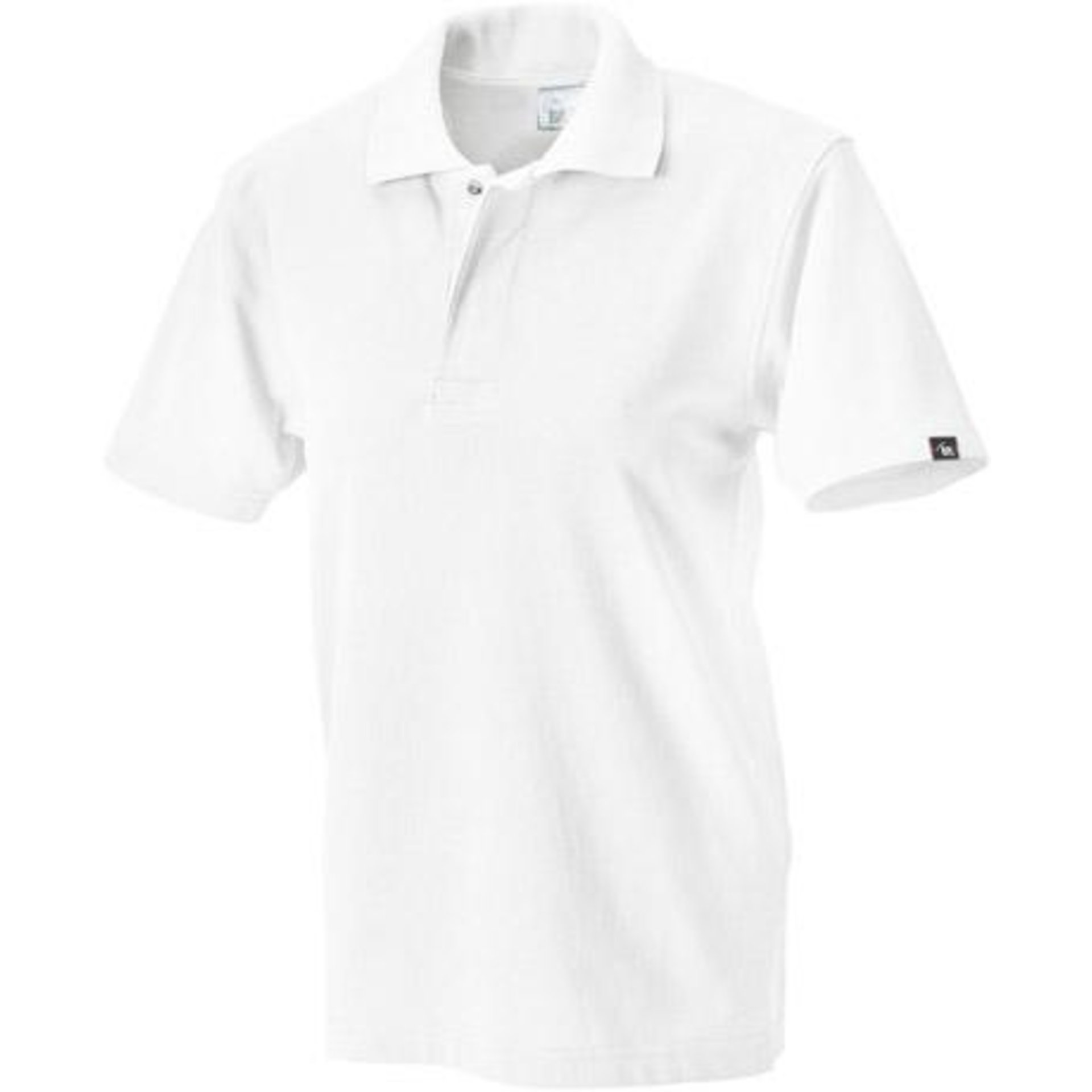 Da./Herren-Poloshirt 1625 181,Gr. M, weiß BP
