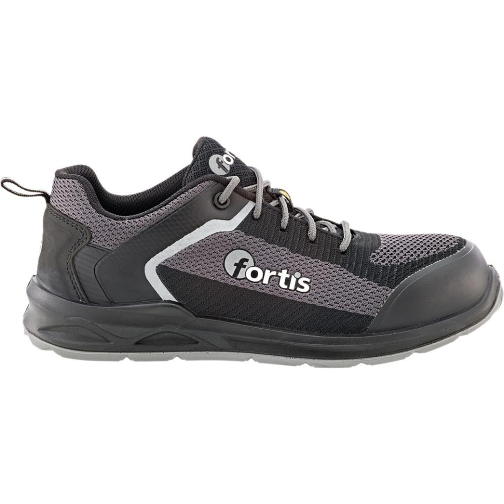 Halbschuh MARKUS, grau,S1PL, SR ESD, Gr. 42 FORTIS