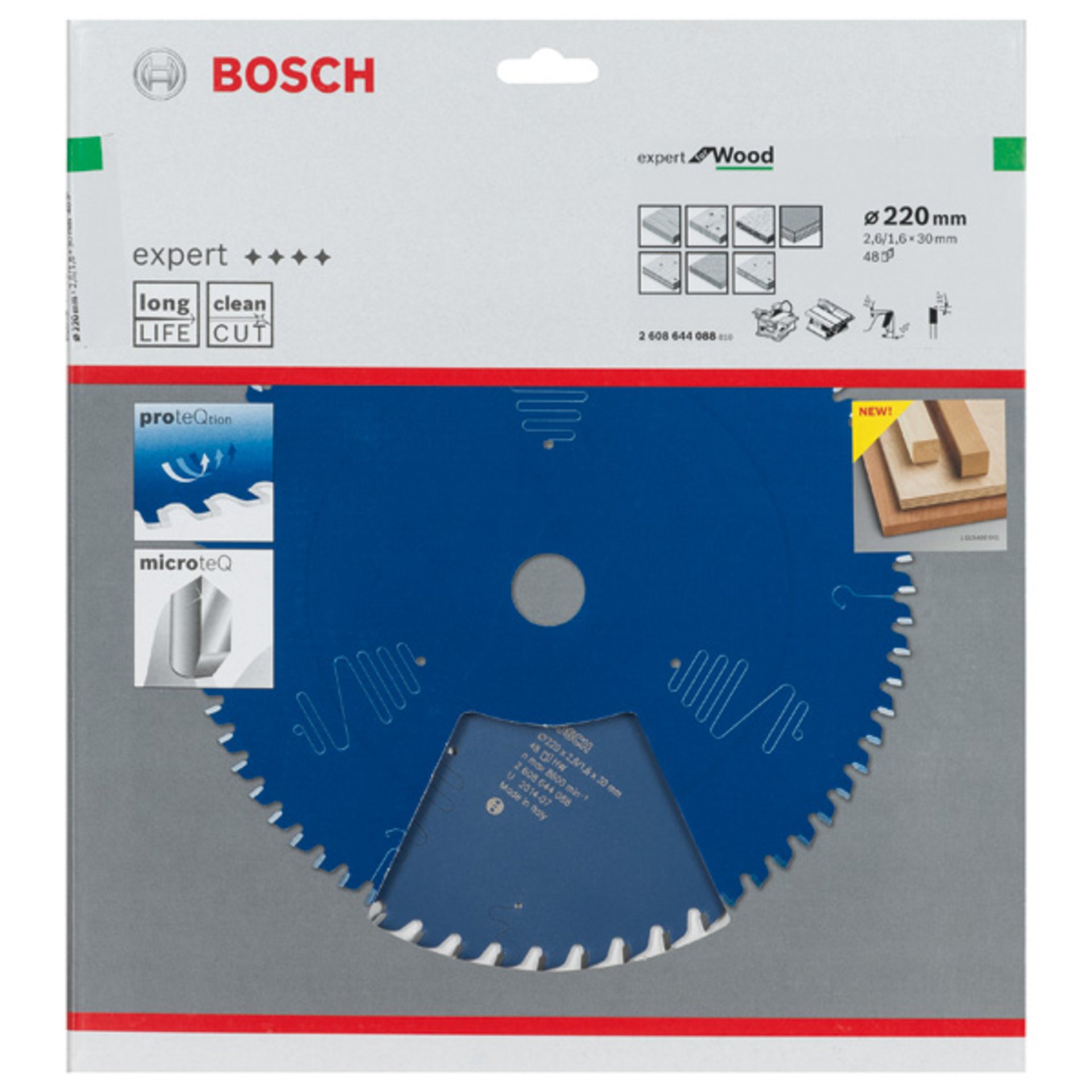 Kreissägeblatt Expert for Wood T 220 x 30 - 48