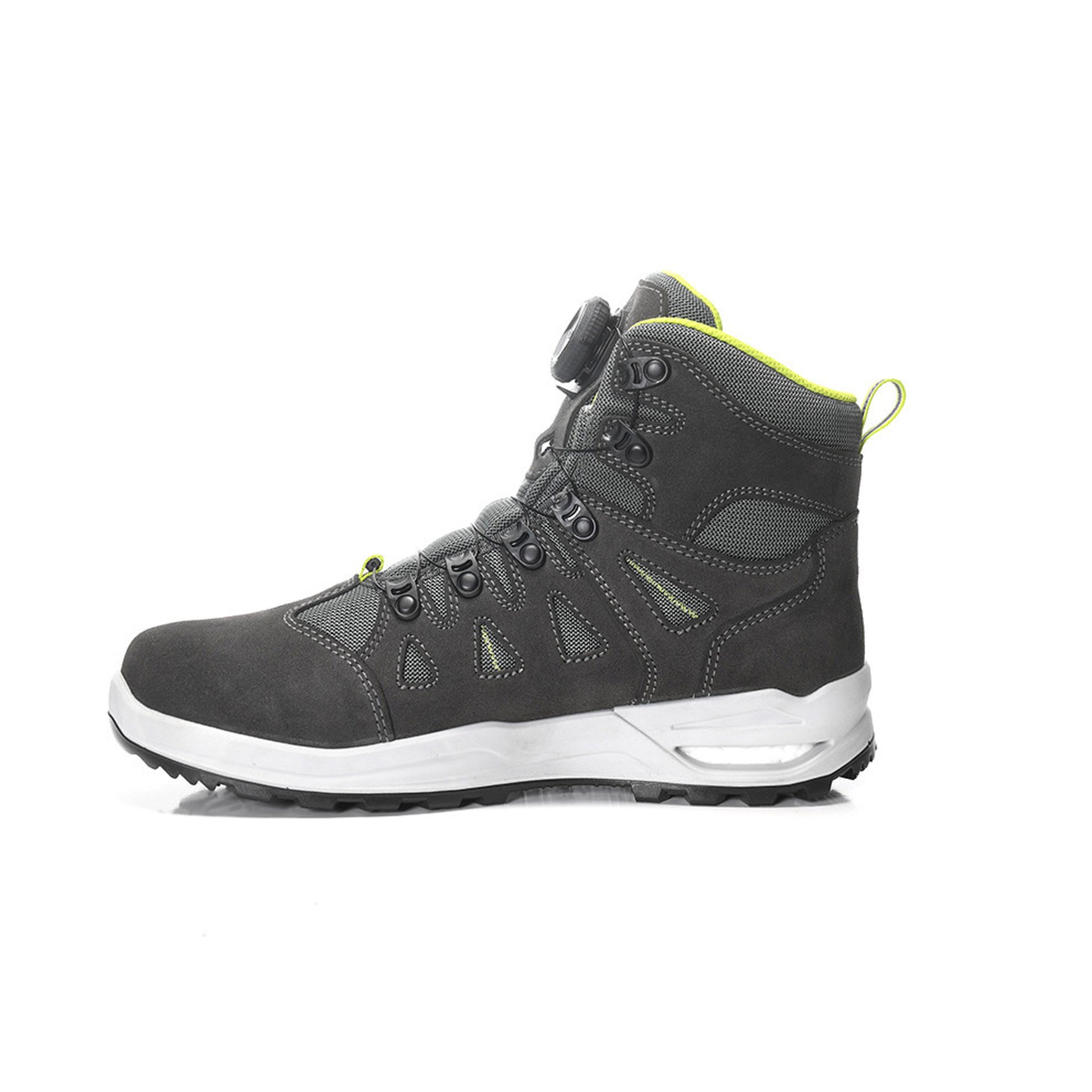 Berufsstiefel RILEY XXF BOA® GTX grey-lime Mid ESD O2 WR CI, Gr. 46