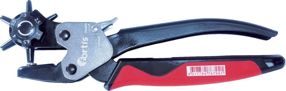 Fortis Hebel-Revolverlochzange 225mm Fortis Hebel-Revolverlochzange 225mm