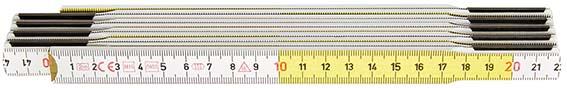 Hultafors Gliedermaßstab Buche 2m gelb-weiss Hultafors Gliedermaßstab Buche 2m gelb-weiss