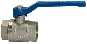 Kugelhahn valve line Messing G1." IG/IG RIEGLER