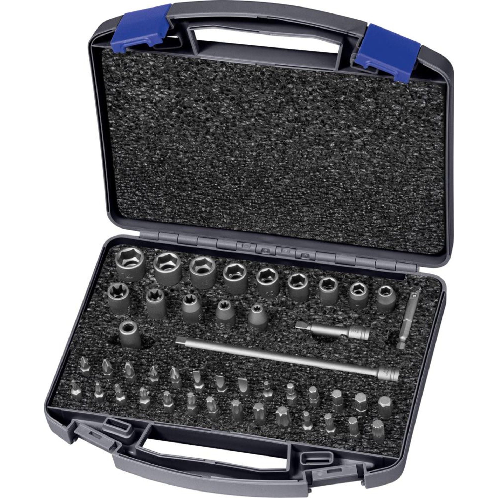 Kraft- Steckschlüssel-Satz 1/4" 46-teilig ASW