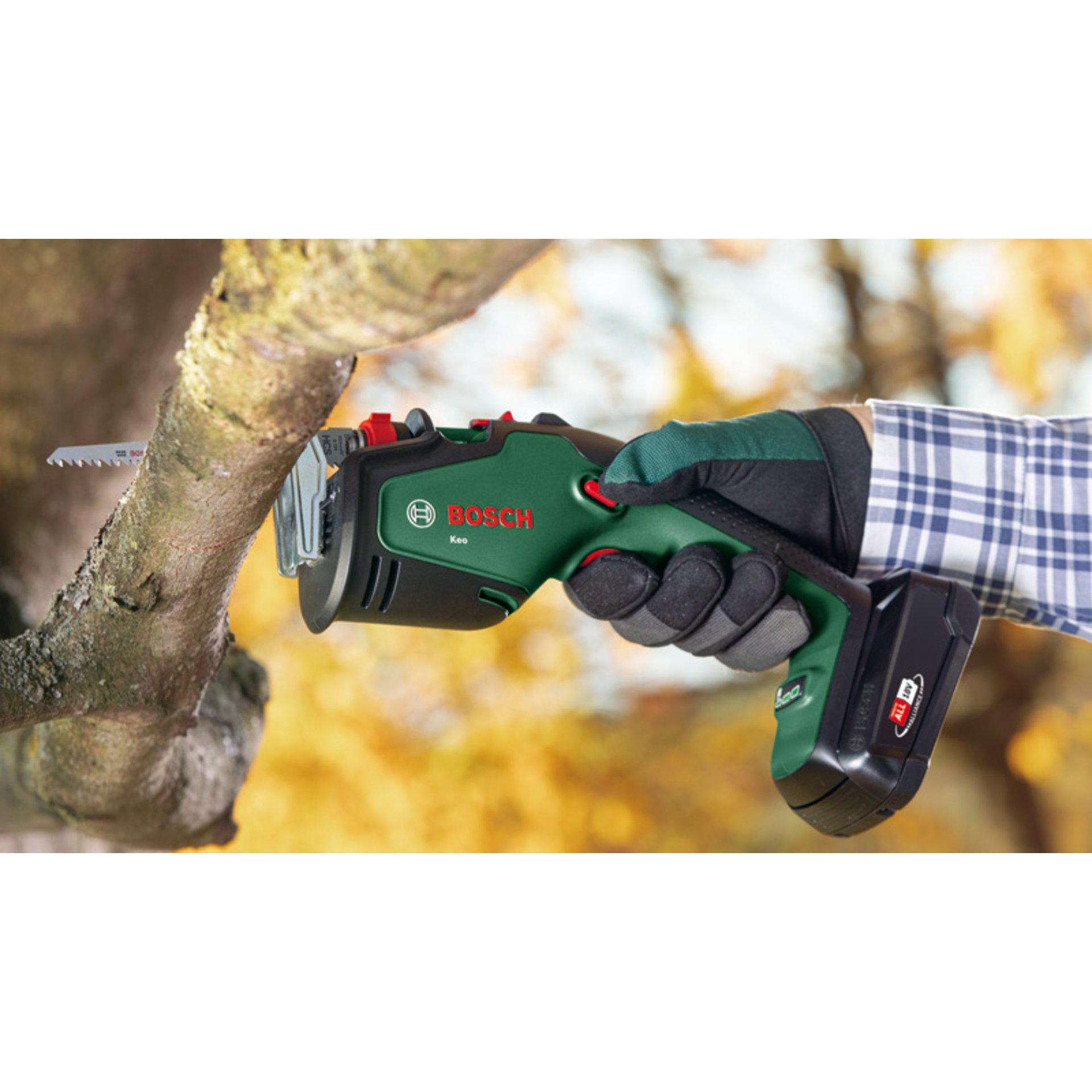 Akku-Gartensäge Keo, 1 x Akku PBA 18V 2.0Ah