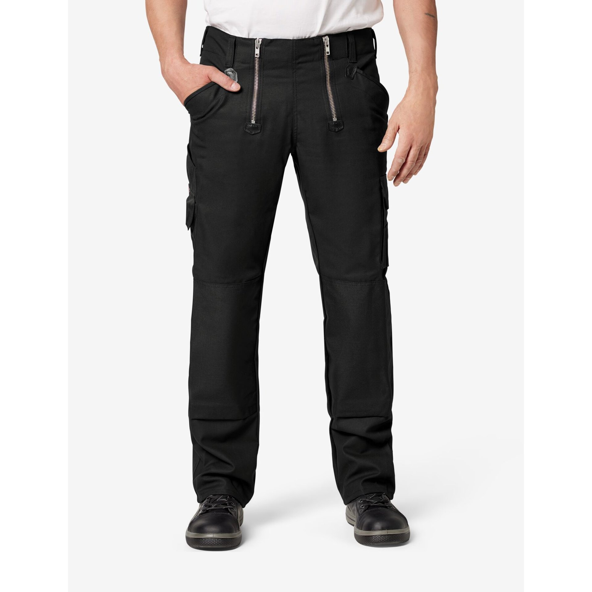 NILS Zunfthose Canvas und Cordura schwarz 84