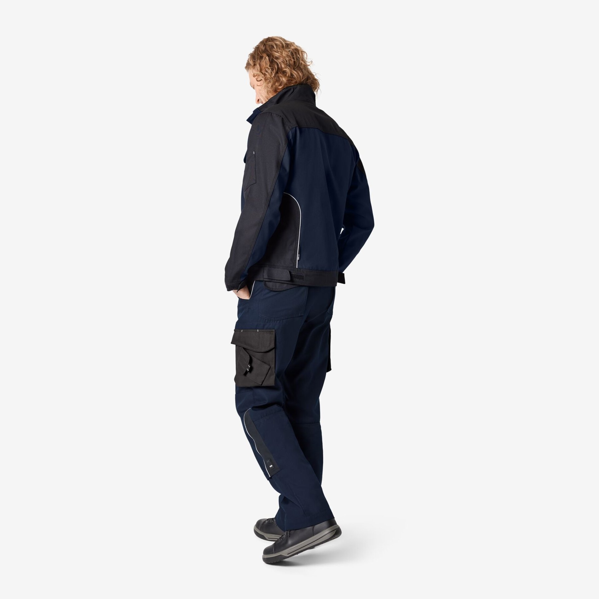 BRUNO Arbeitshose marine-schwarz 35
