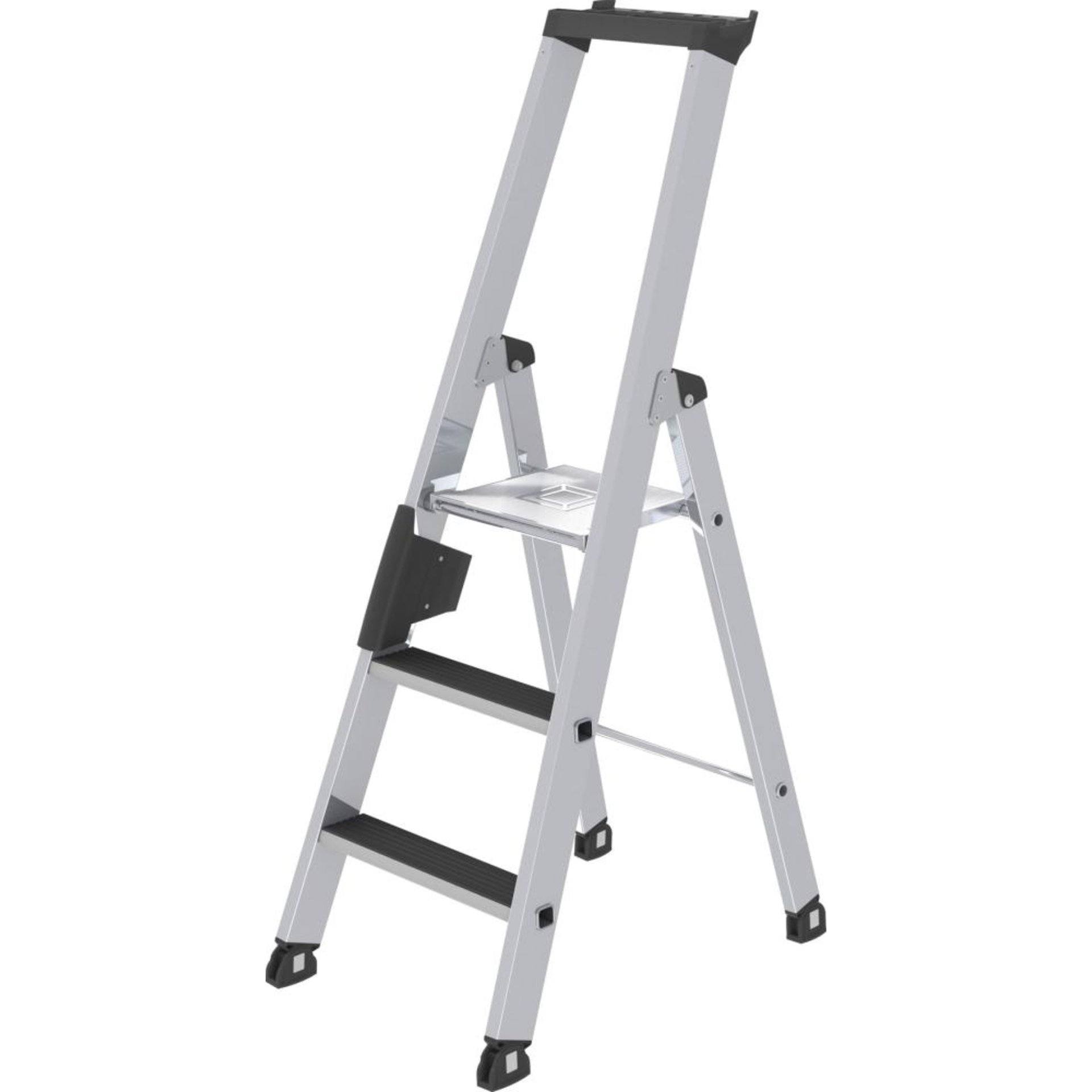 Stufen-Stehleiter, einseitig begehbar mit clip-step